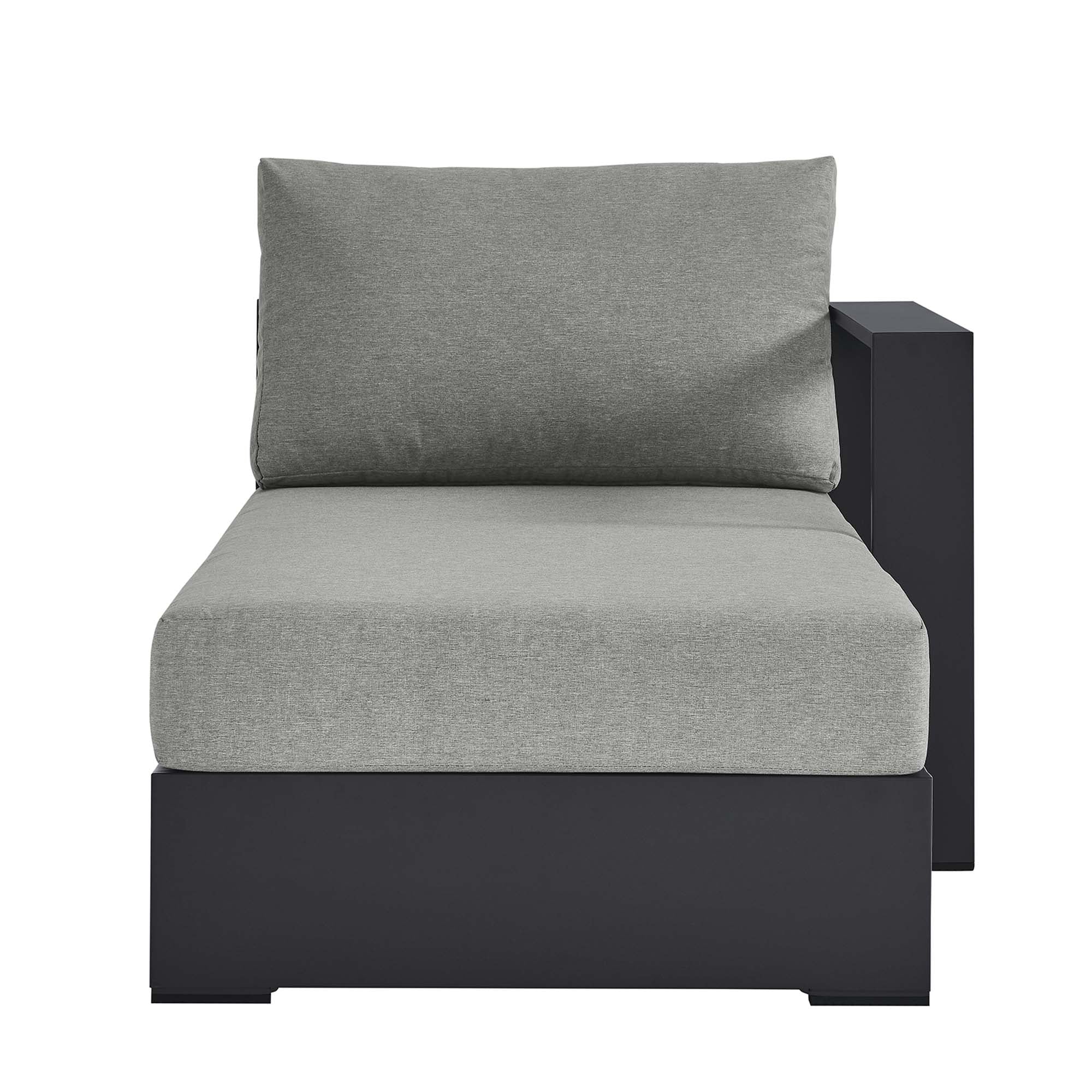 Tahoe Outdoor Patio Powder-Coated Aluminum Right-Facing Chaise Lounge - Image 10