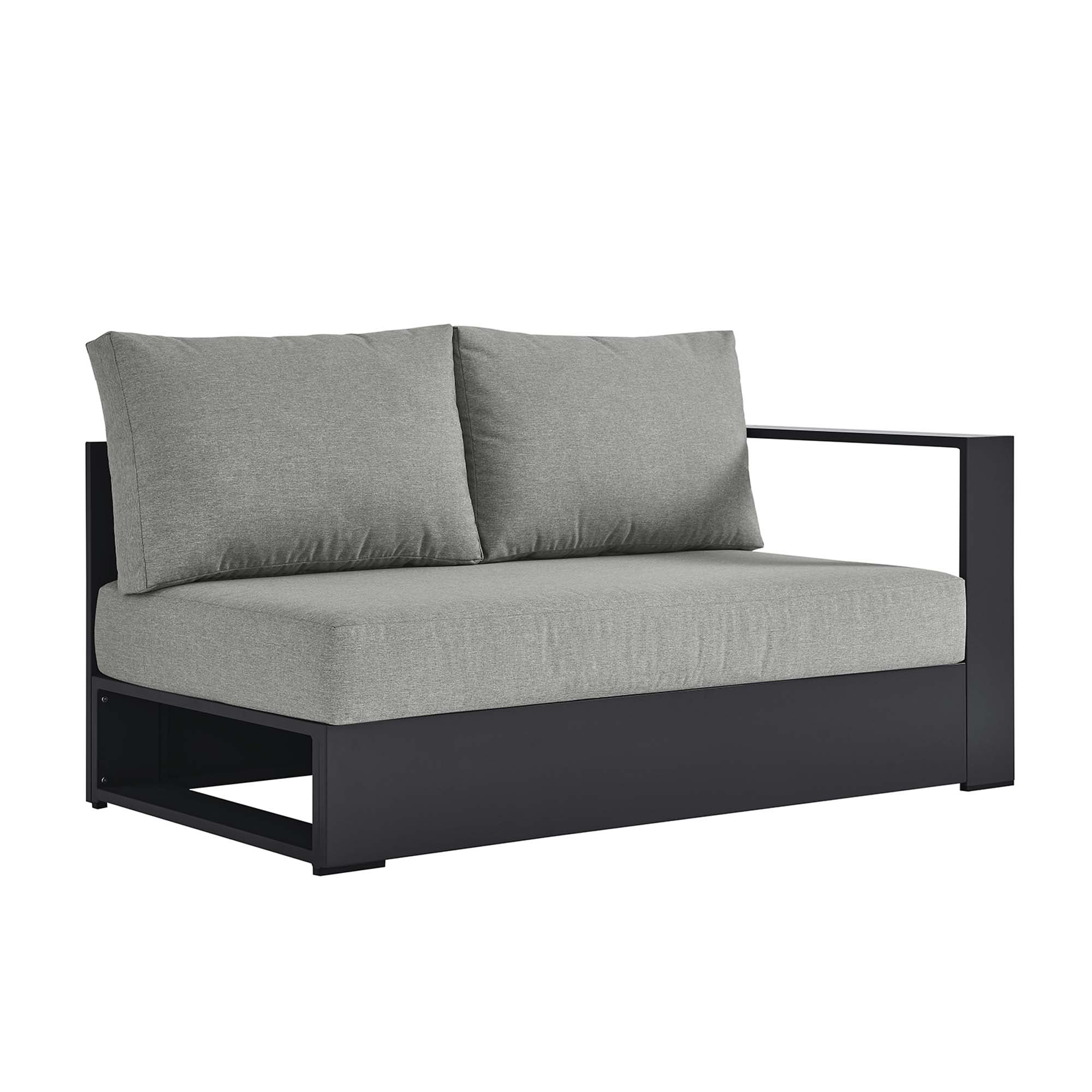 Tahoe Outdoor Patio Powder-Coated Aluminum Modular Right-Facing Loveseat by Modway - Image 20