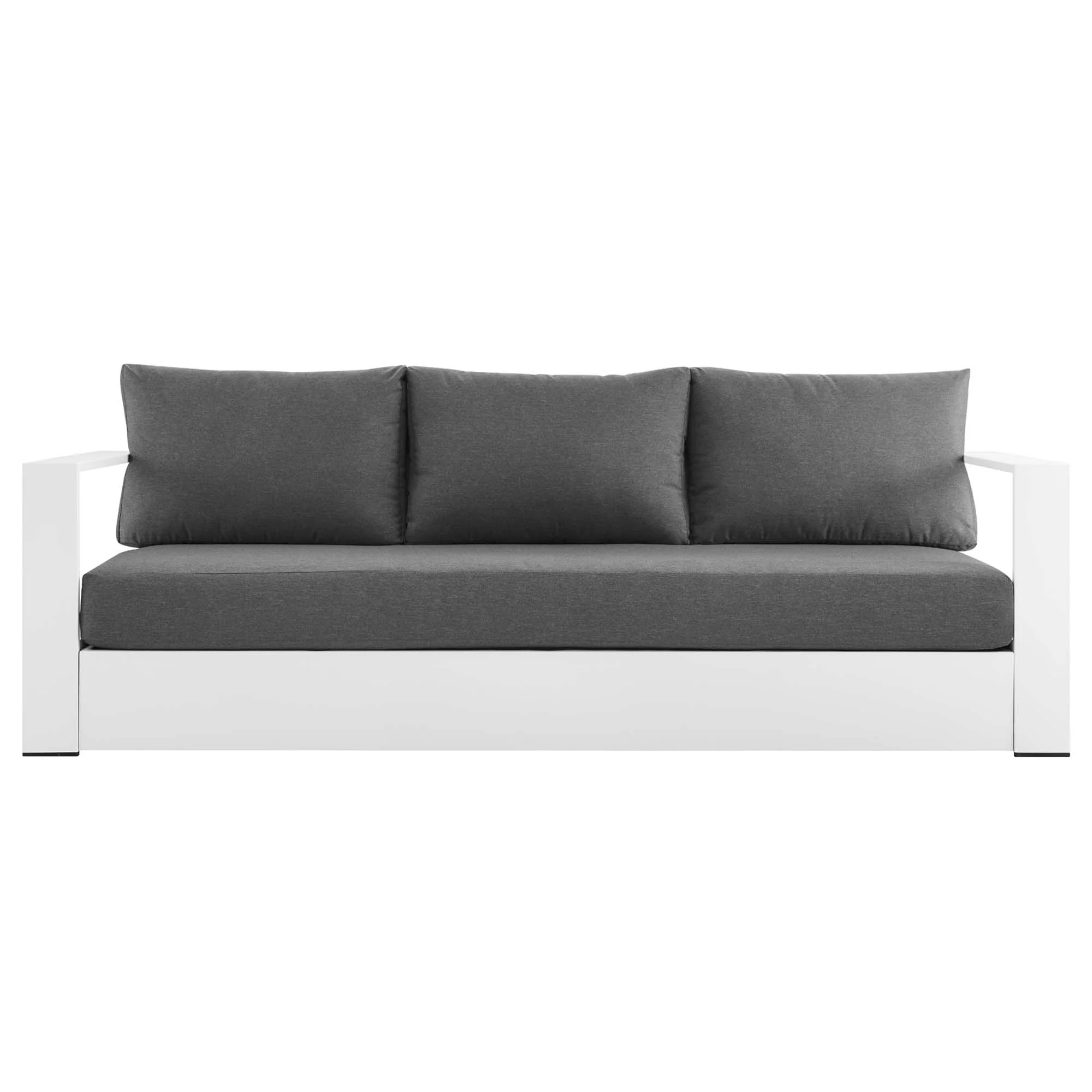 Tahoe Outdoor Patio Powder-Coated Aluminum Sofa by Modway - Image 18