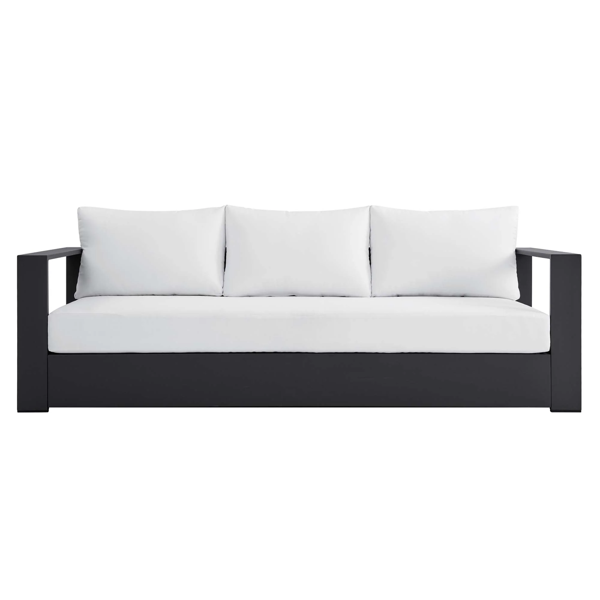 Tahoe Outdoor Patio Powder-Coated Aluminum Sofa by Modway - Image 20