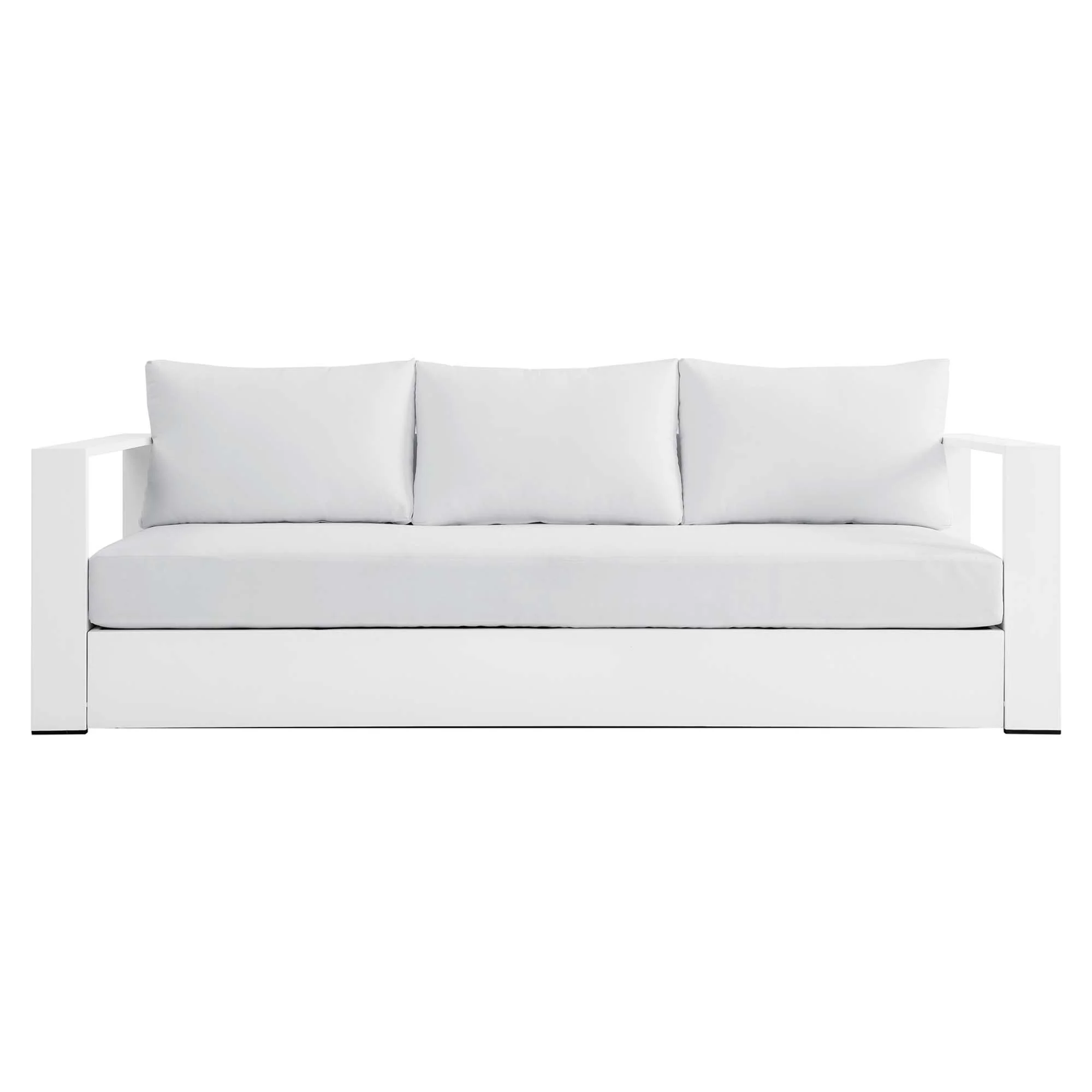 Tahoe Outdoor Patio Powder-Coated Aluminum Sofa by Modway - Image 22