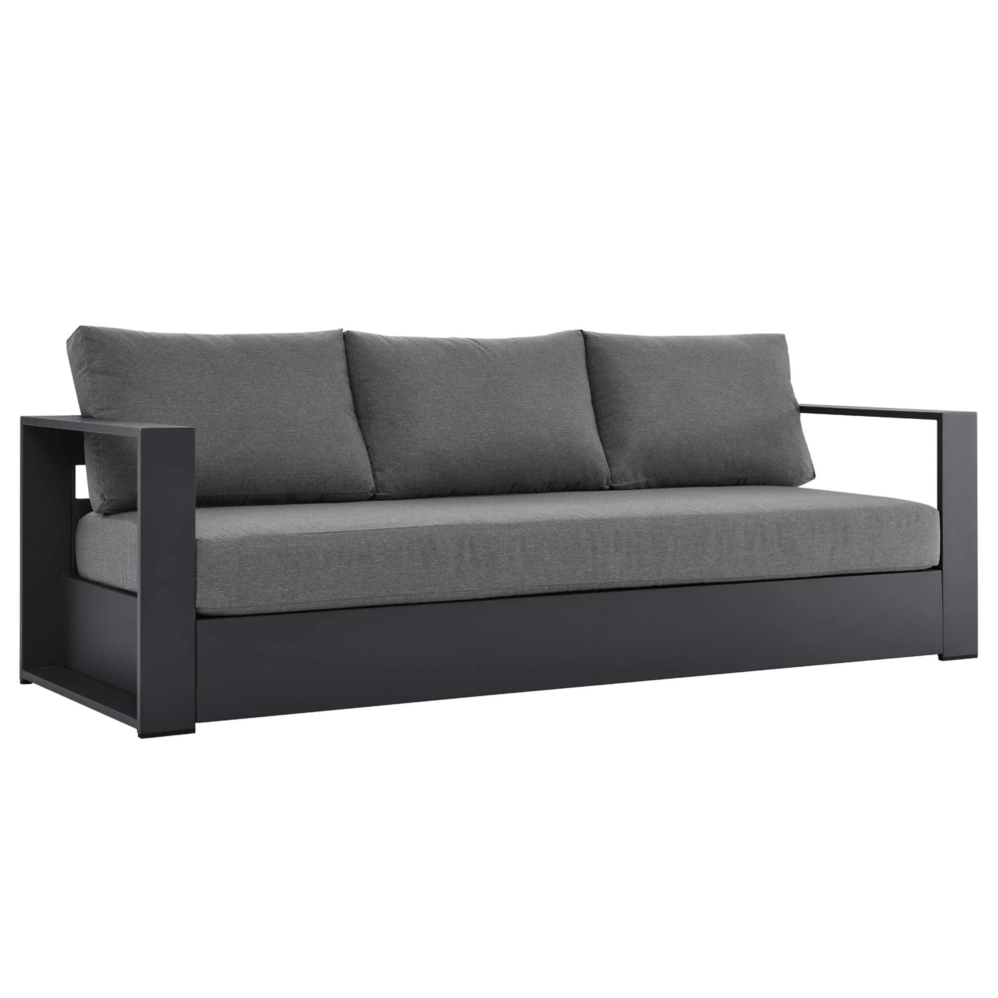 Tahoe Outdoor Patio Powder-Coated Aluminum Sofa by Modway - Image 41