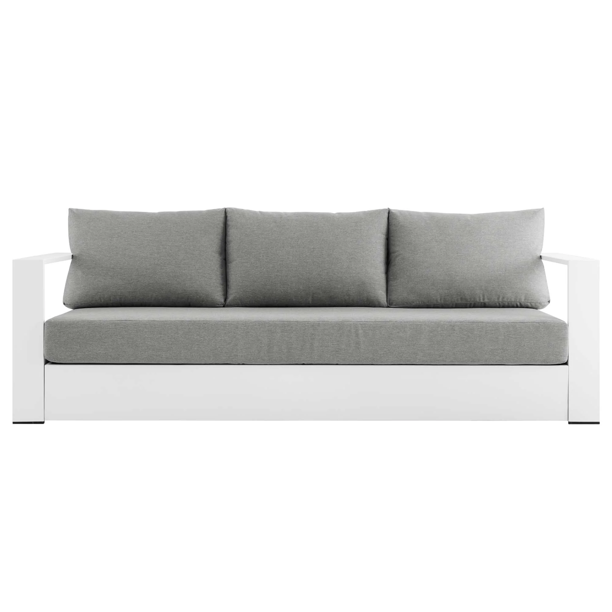 Tahoe Outdoor Patio Powder-Coated Aluminum Sofa by Modway - Image 5