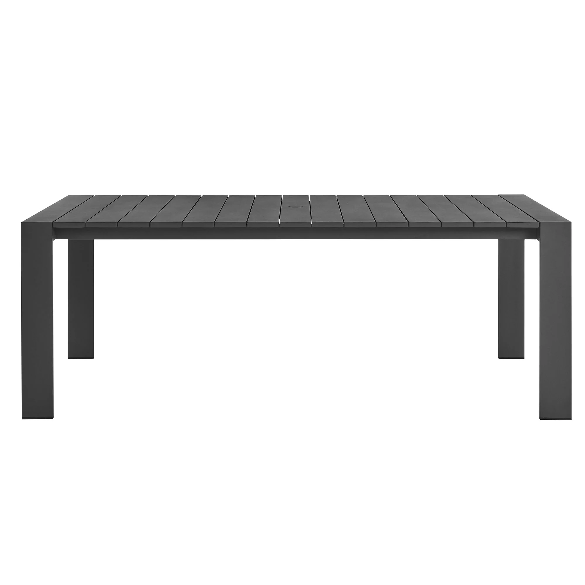 Tahoe Rectangular Outdoor Patio Aluminum Dining Table by Modway - Image 5