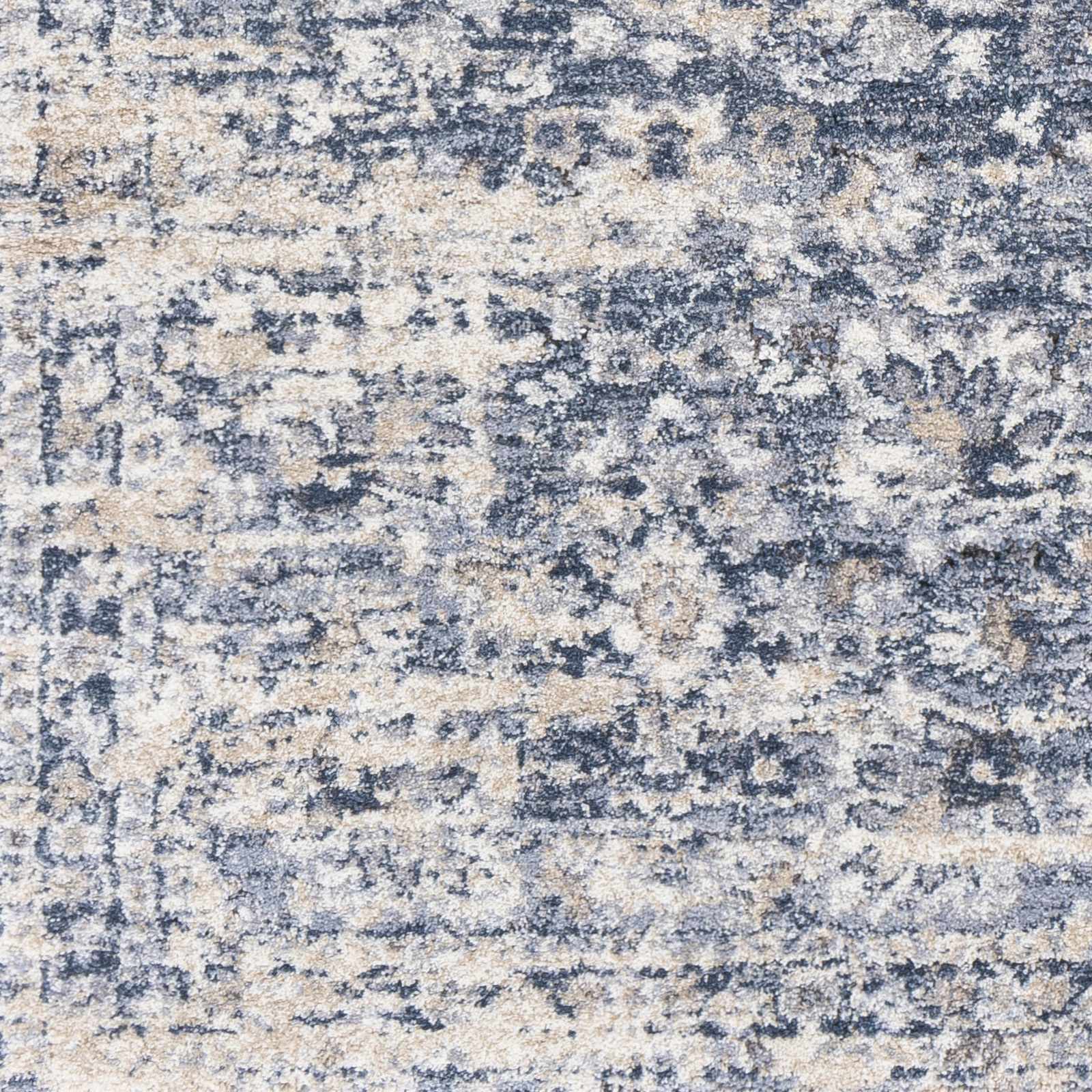 Talihina Denim Damask Area Rug - Image 4