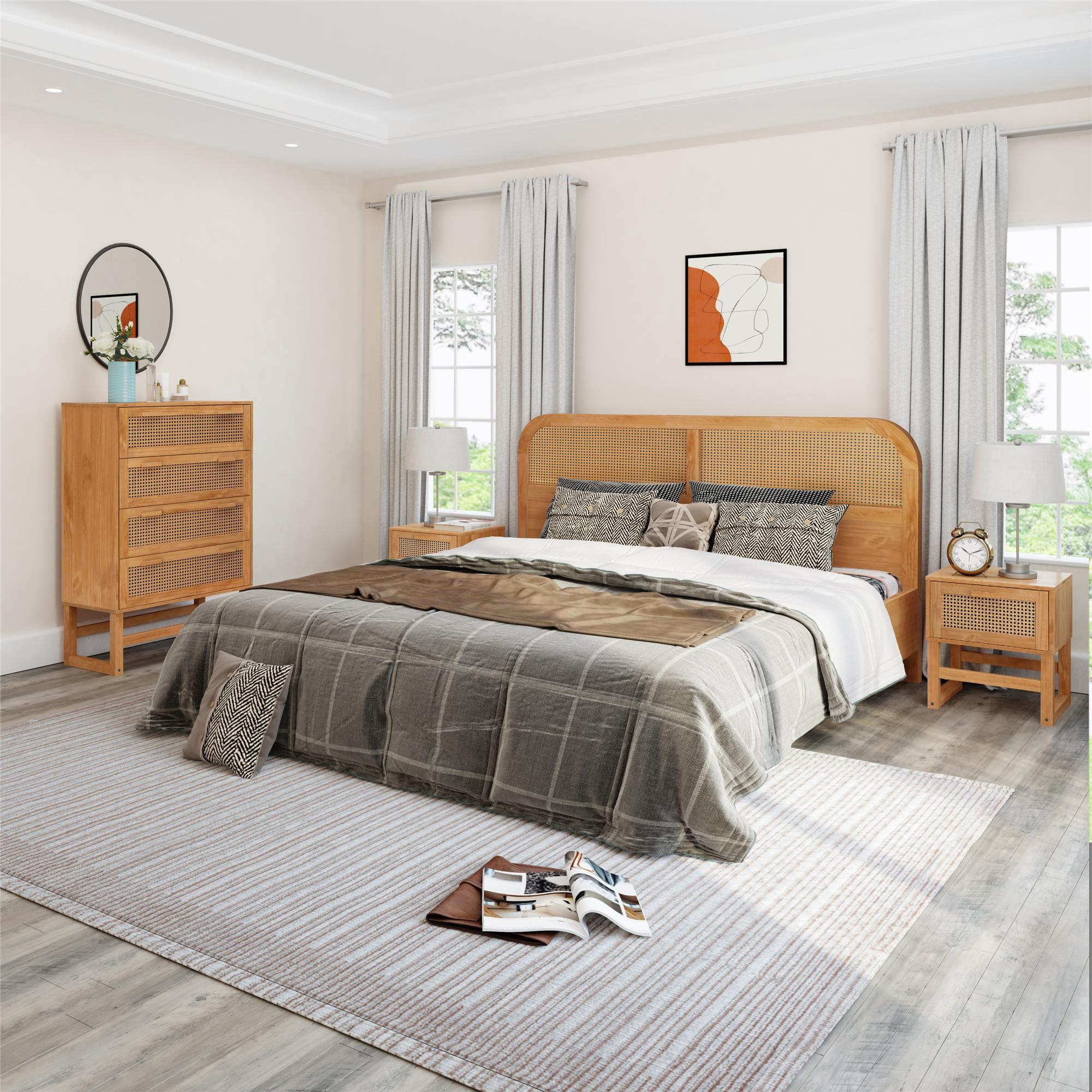 Talo - 4 Drawer Dresser - Natural - Image 3