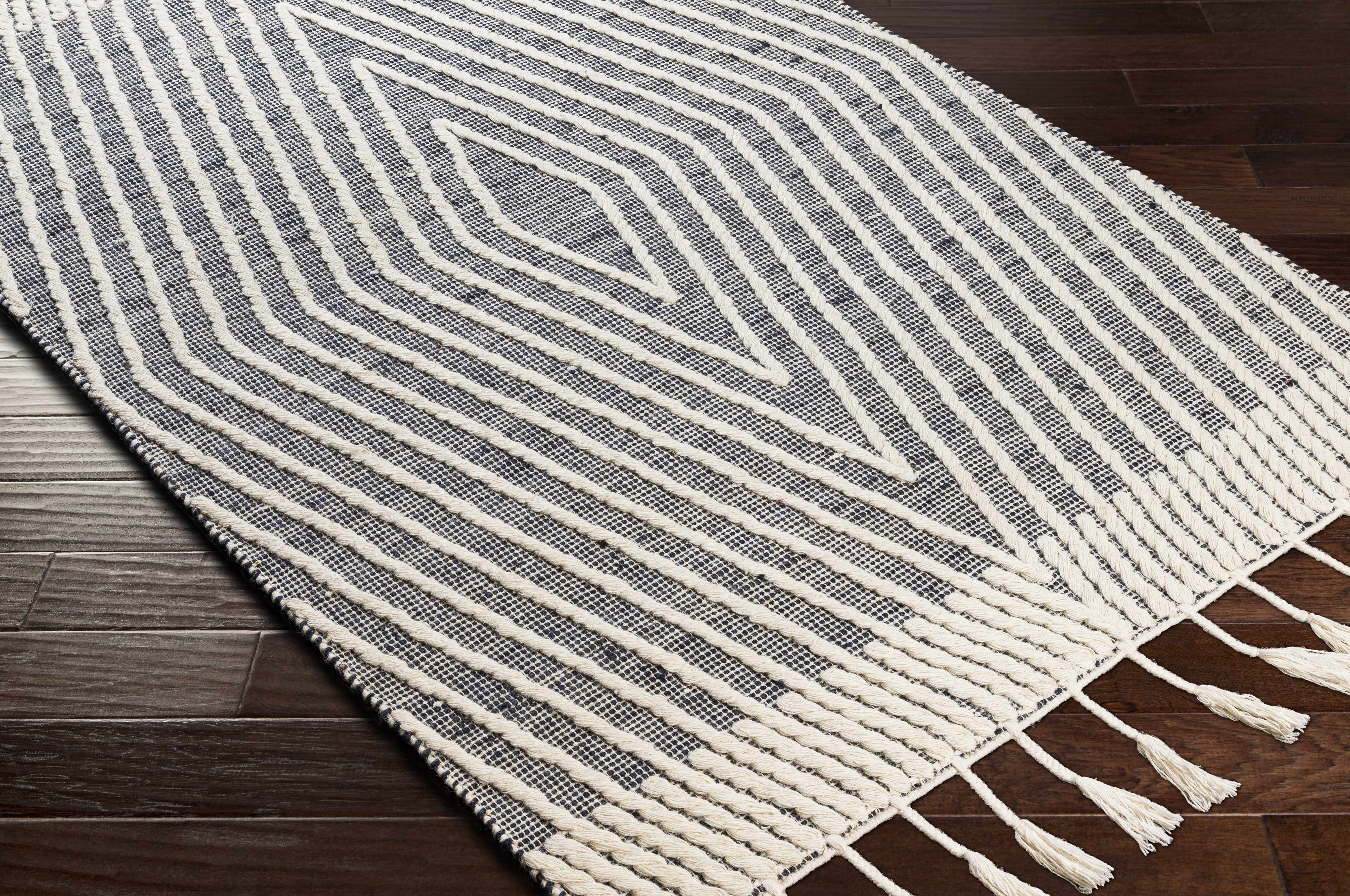 Tamayong Tasseled Jute&Wool Rug - Clearance - Image 5