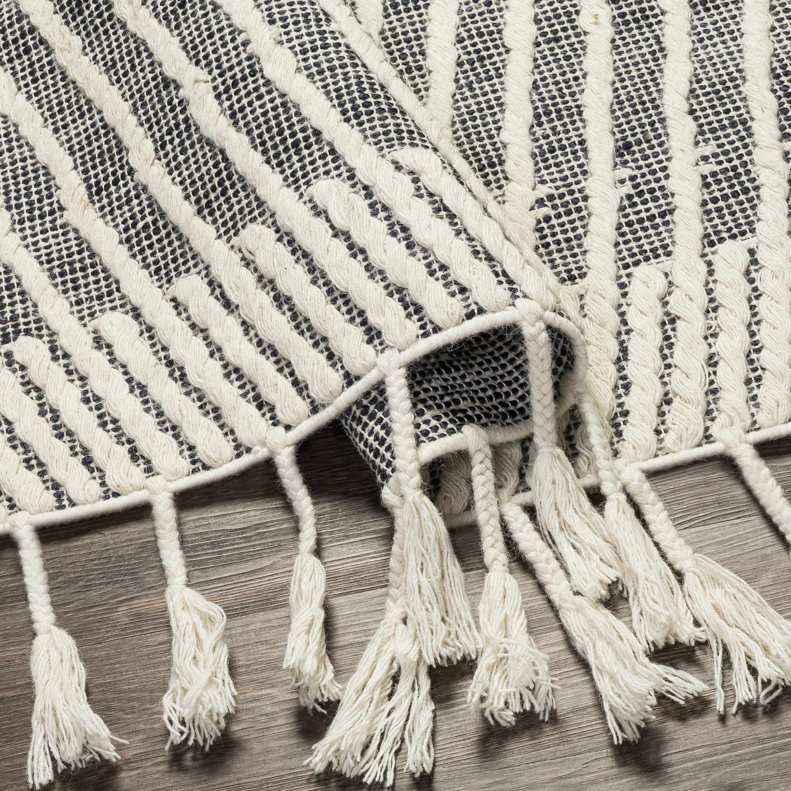 Tamayong Tasseled Jute&Wool Rug - Clearance - Image 7