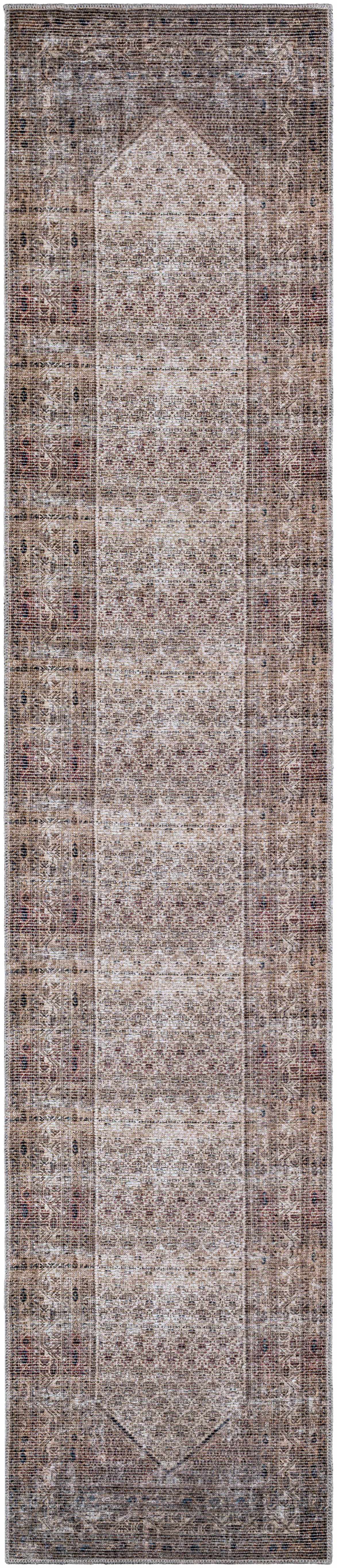 Tan Ormstown Distressed Washable Area Rug - Clearance - Image 10
