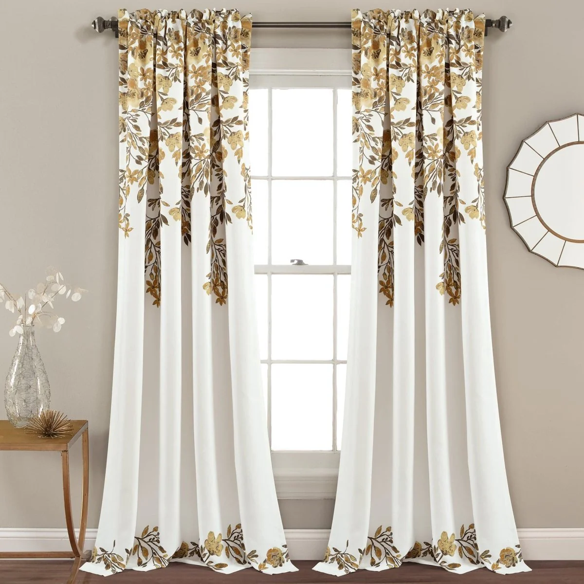 Tanisha Light Filtering Window Curtain Panel Set - Image 40