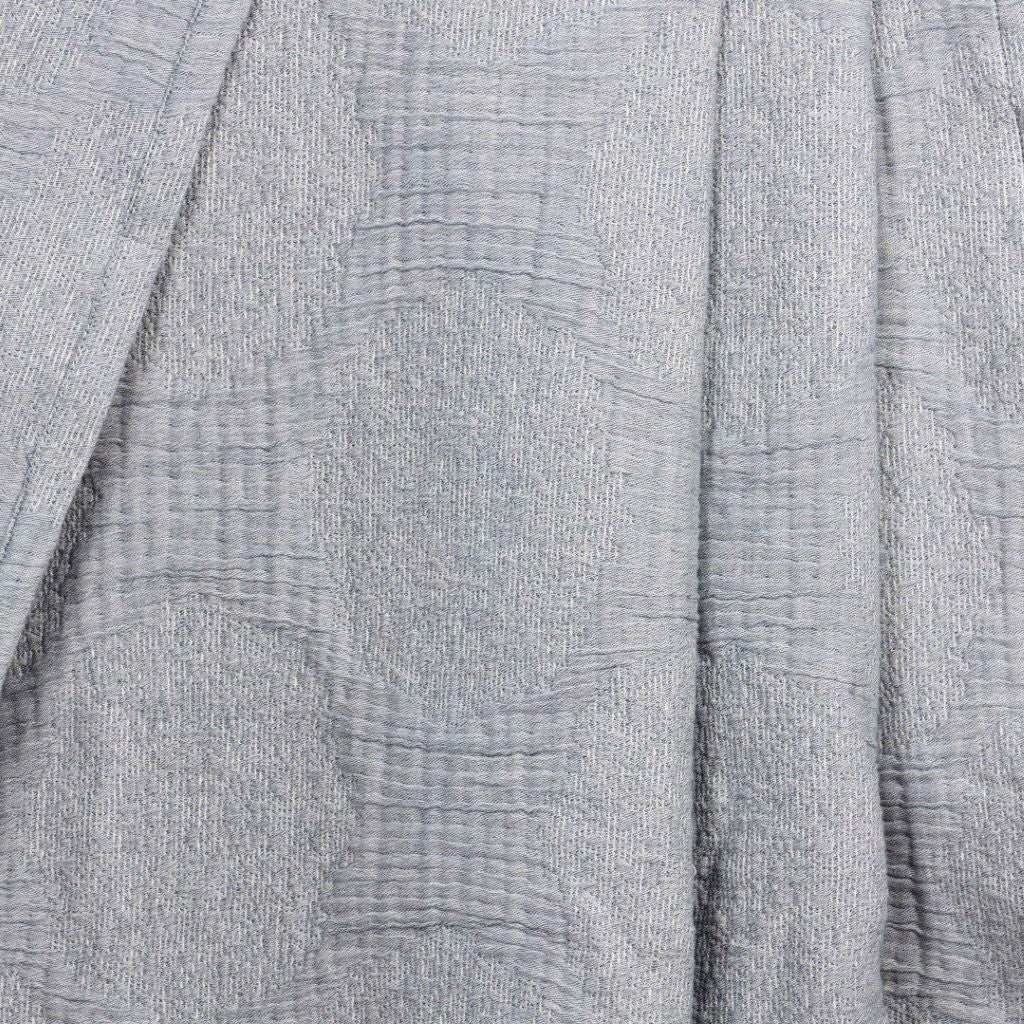 Tanta Cotton Medium Weight Textured Modern Circles Woven Coverlet - Image 41