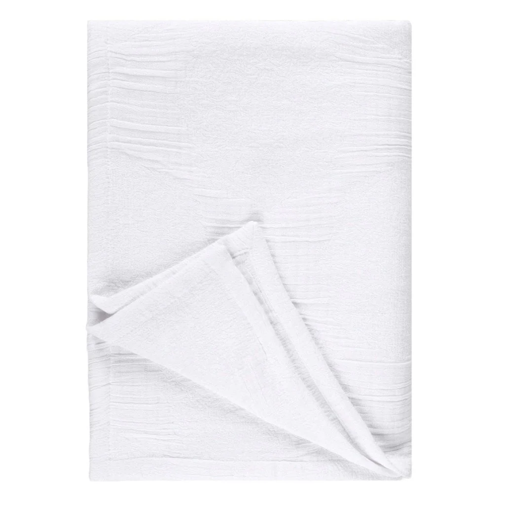Tanta Cotton Medium Weight Textured Modern Circles Woven Coverlet - Image 66