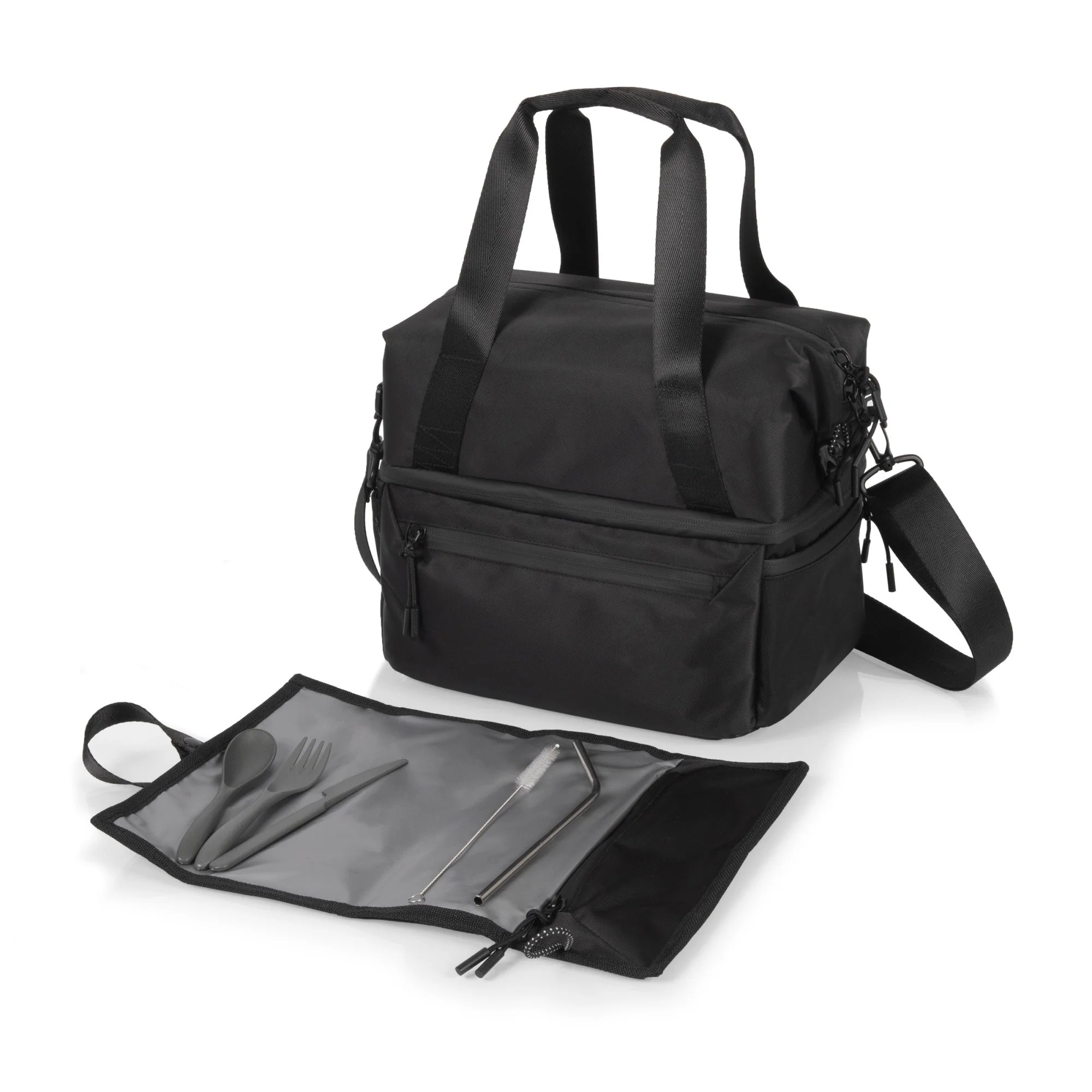 Tarana Recycled Lunch Bag Cooler with Utensils - Image 20