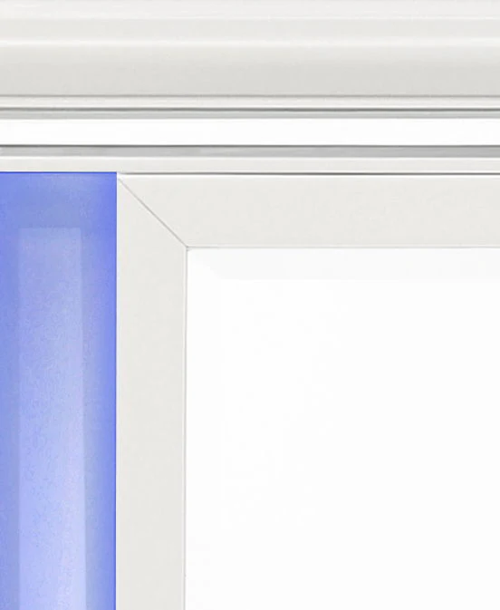 Tarian - Mirror With LED - White - Image 2