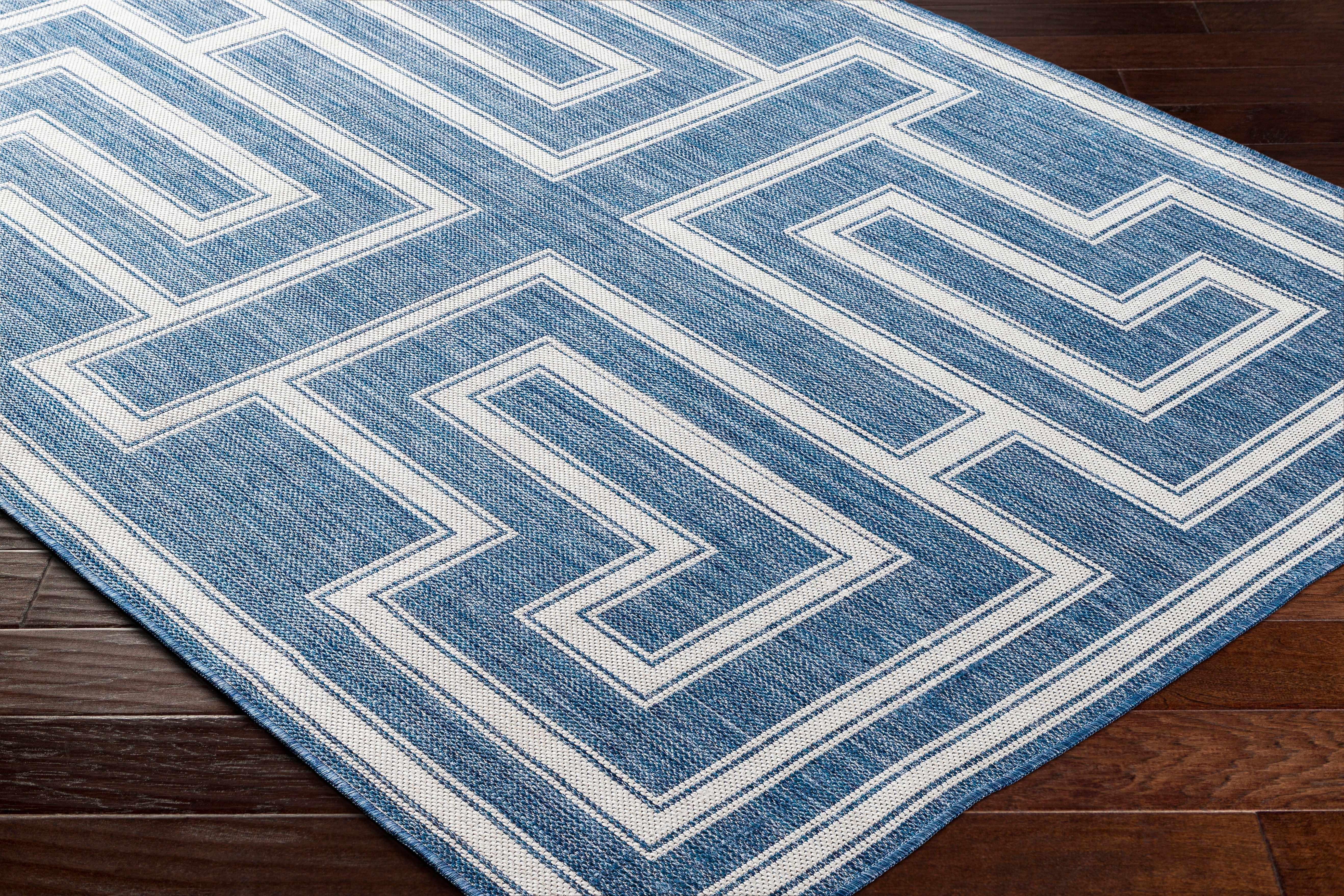 Taro Blue Area Rug - Clearance - Image 3