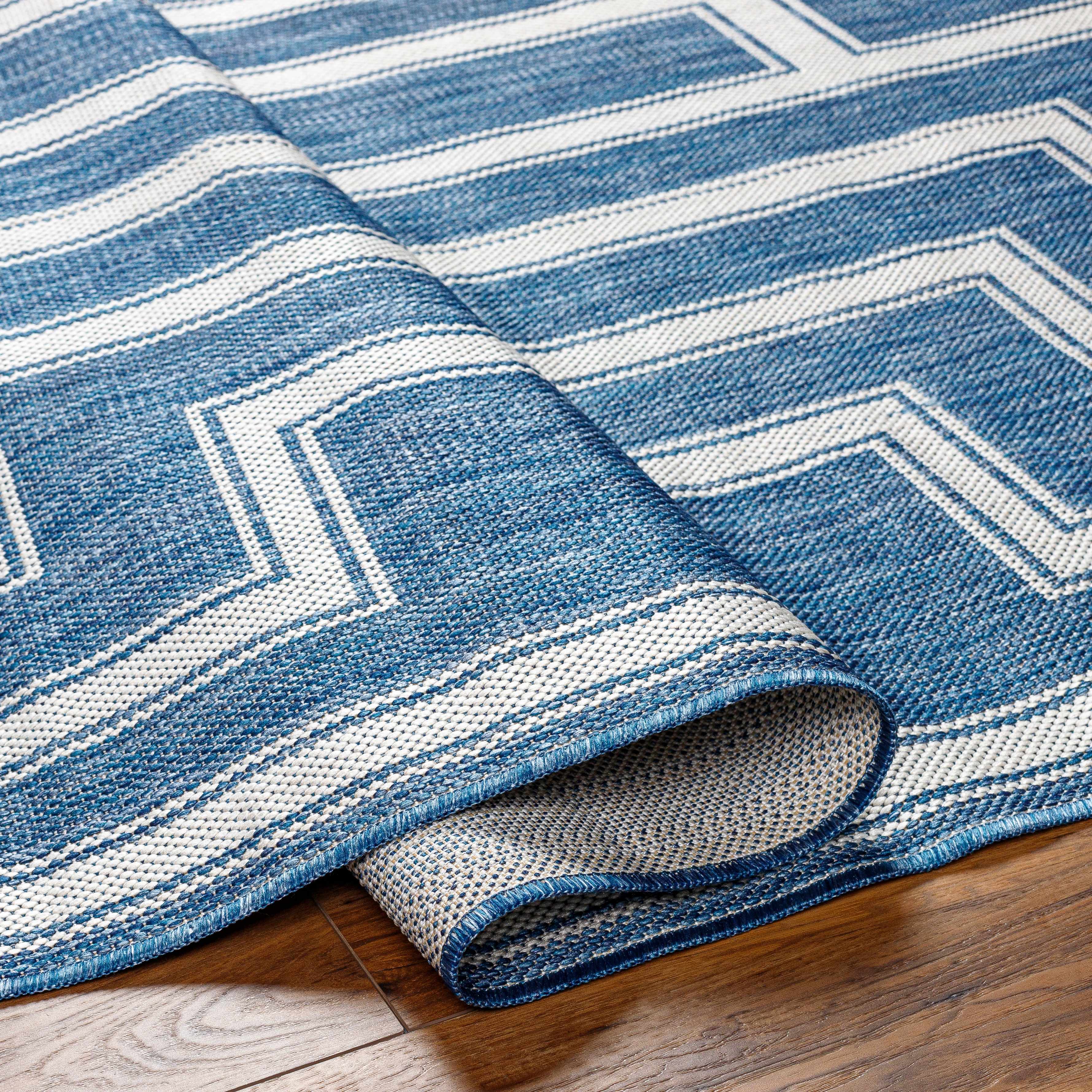 Taro Blue Area Rug - Clearance - Image 4