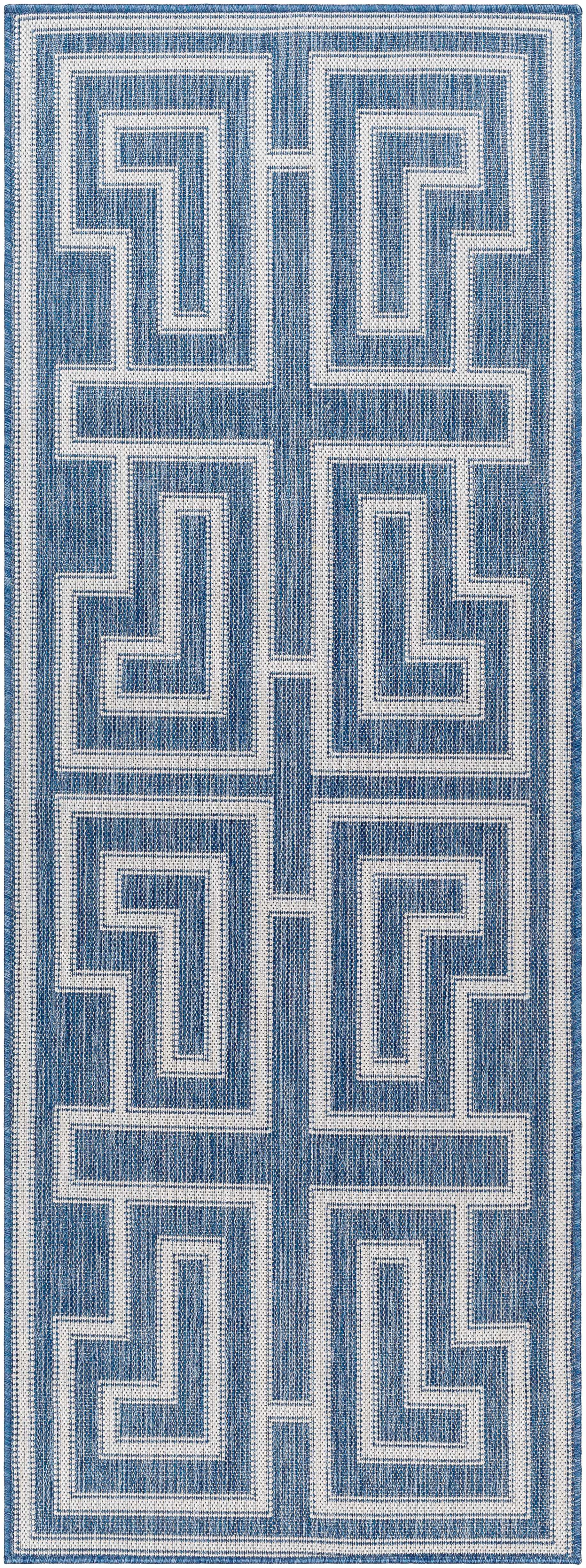 Taro Blue Area Rug - Clearance - Image 7