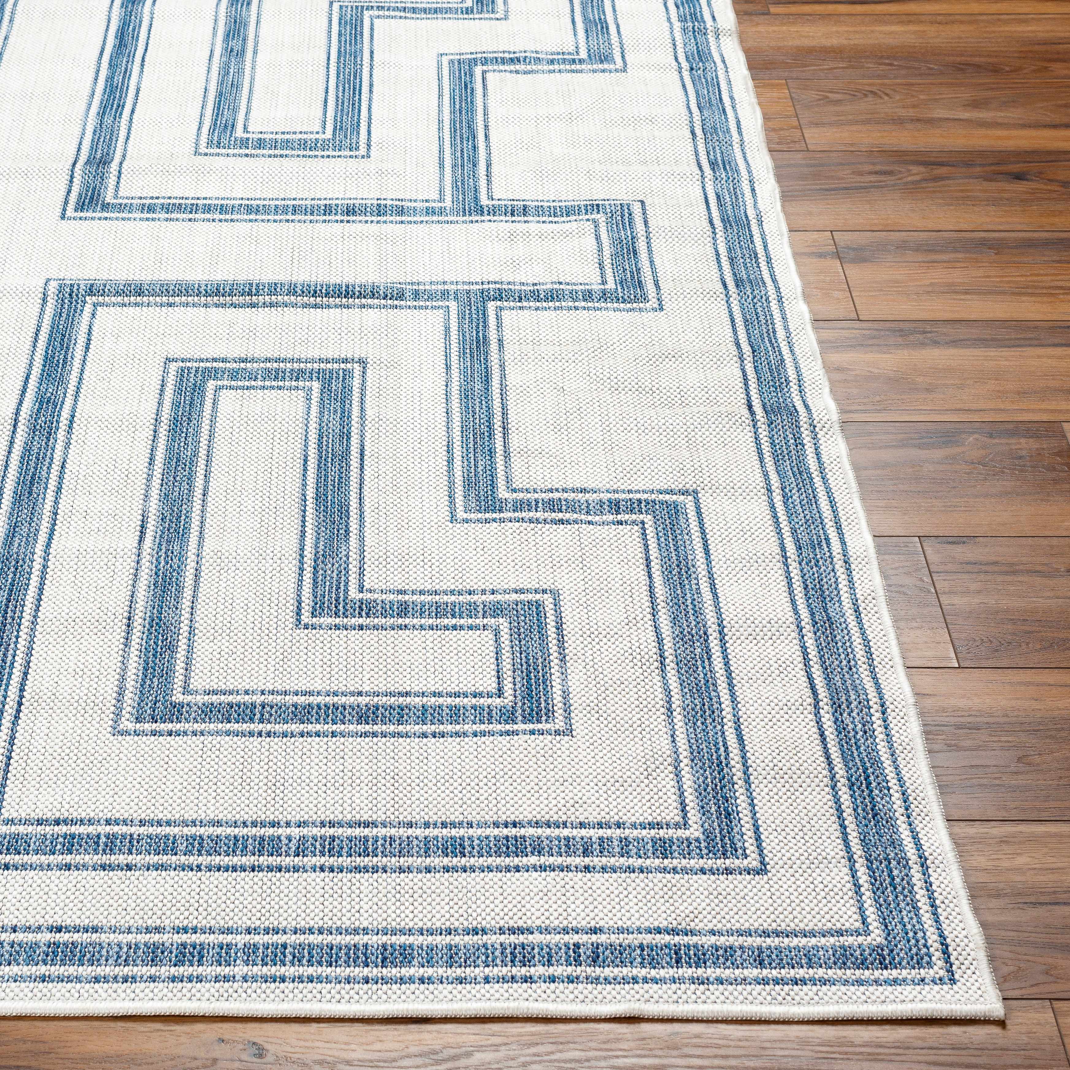 Taro Blue & Gray Area Rug - Clearance - Image 2