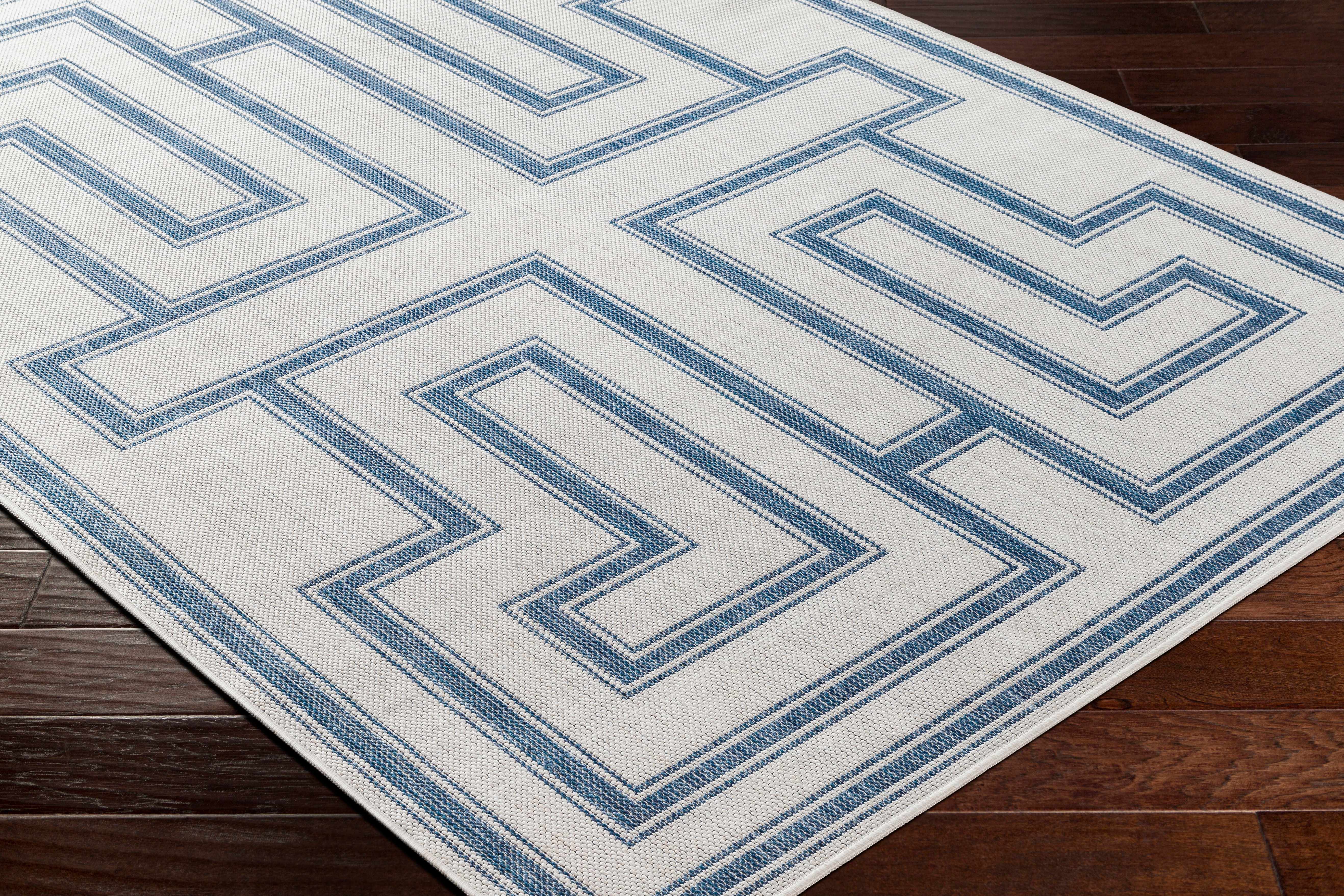Taro Blue & Gray Area Rug - Clearance - Image 3