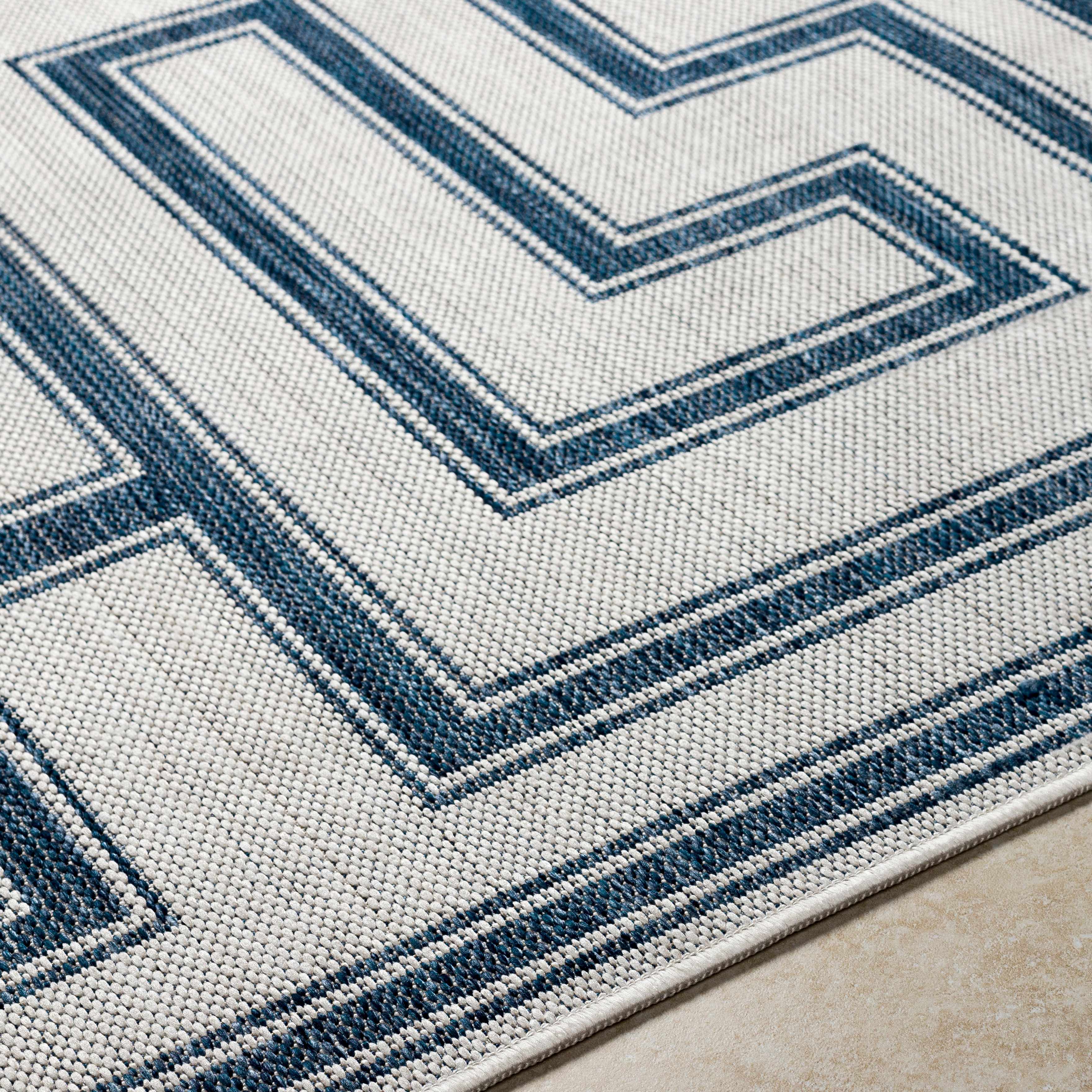 Taro Blue & Gray Area Rug - Clearance - Image 5