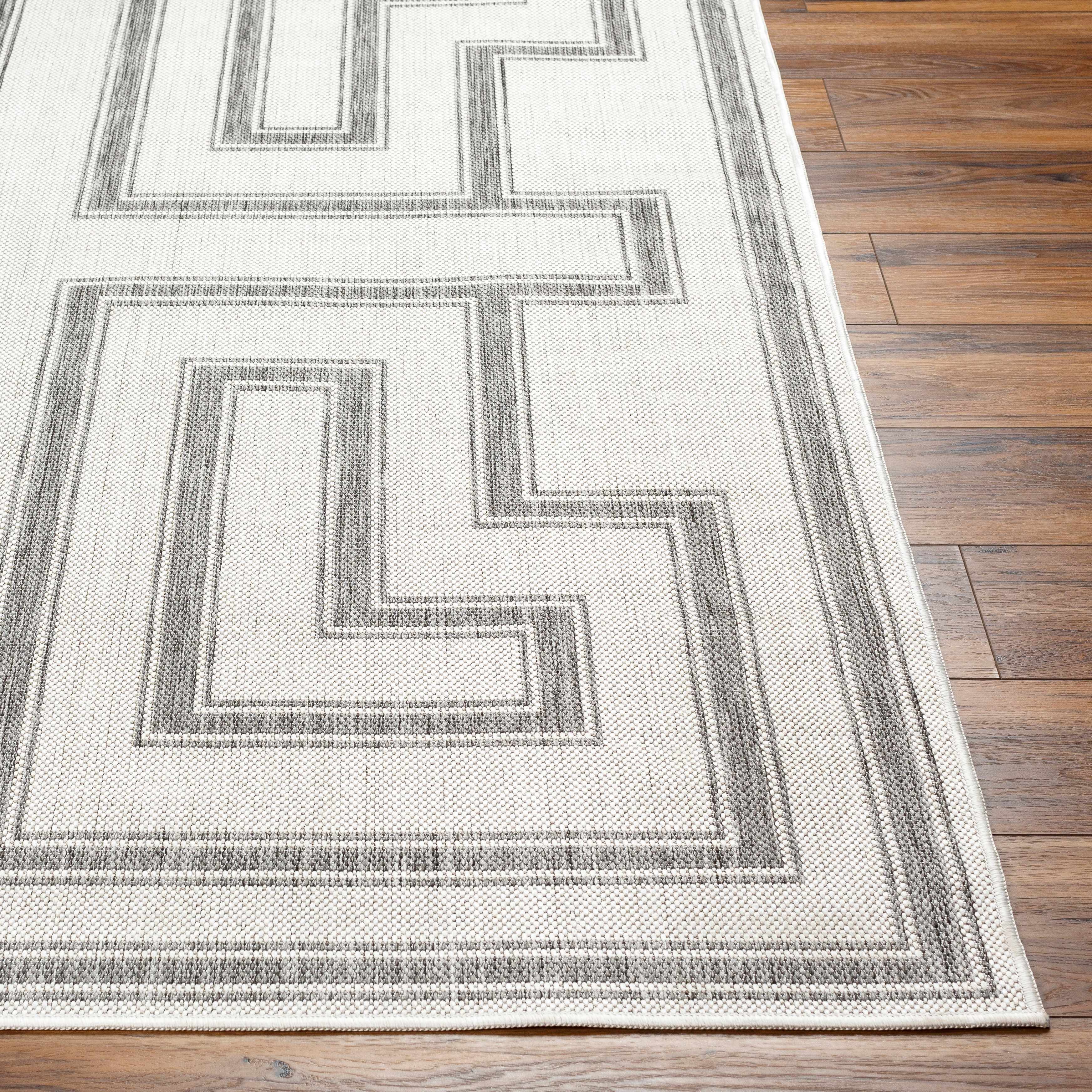 Taro Light Gray Area Rug - Clearance - Image 3