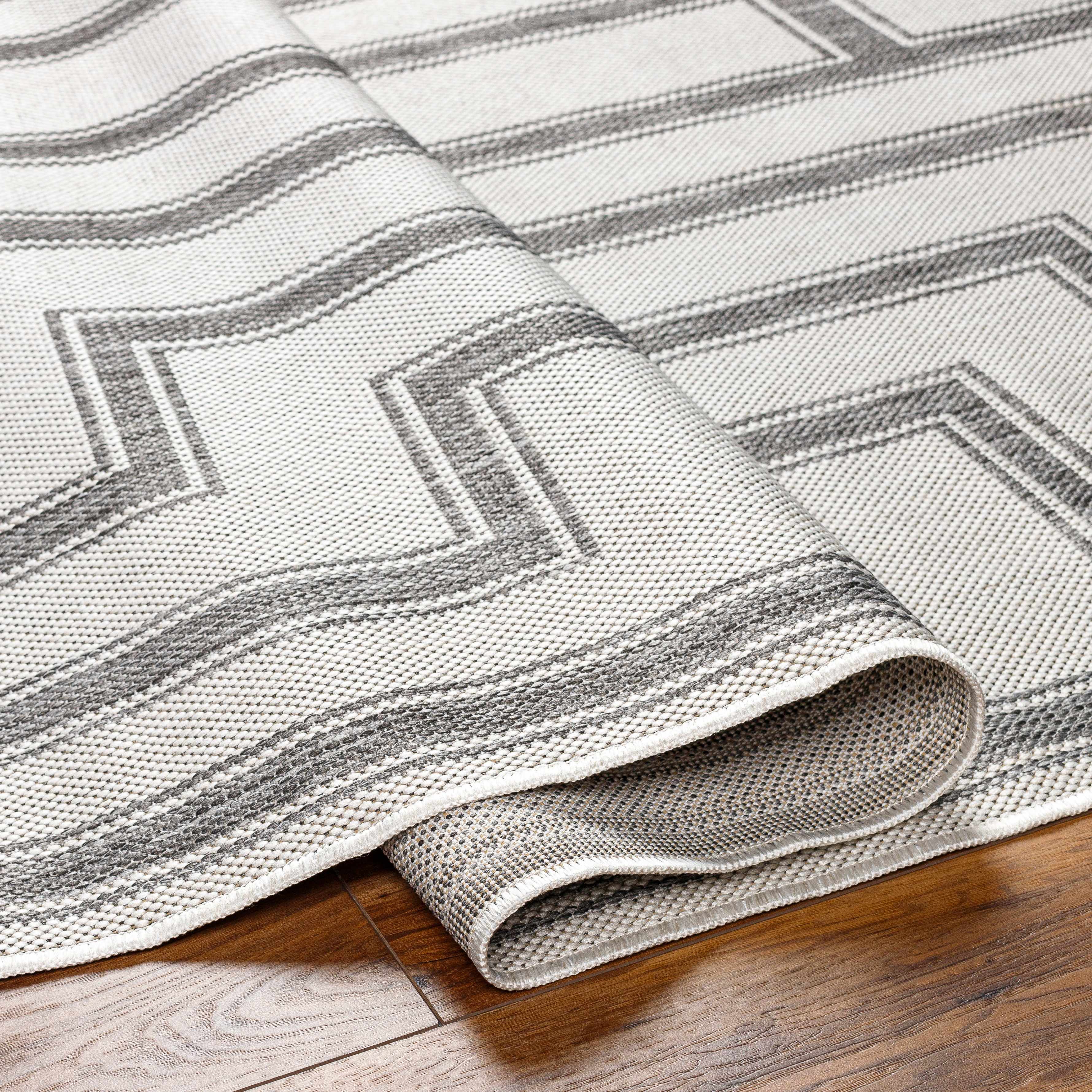 Taro Light Gray Area Rug - Clearance - Image 5