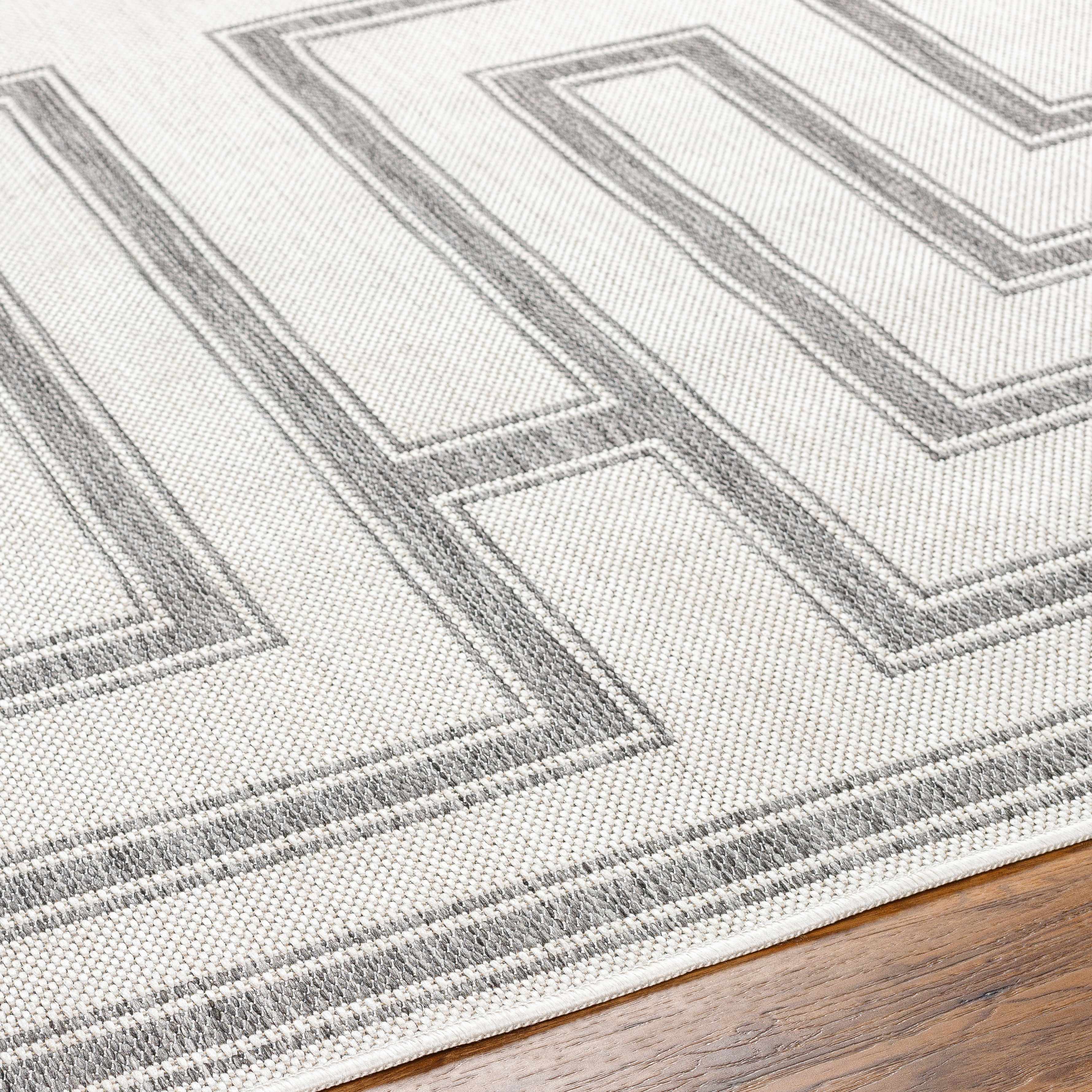 Taro Light Gray Area Rug - Clearance - Image 6