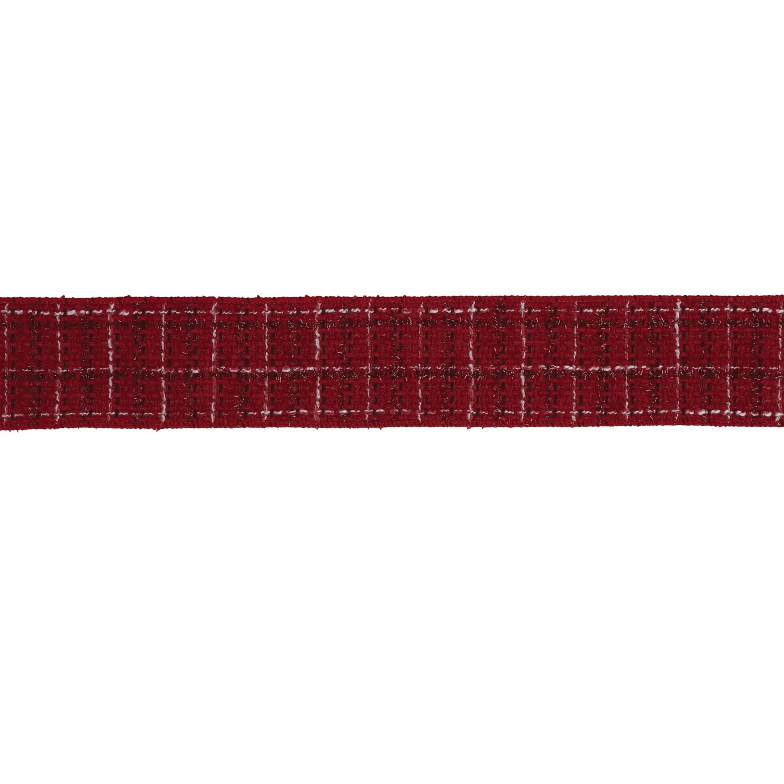 Tattersall Plaid Wired Ribbon 2.5" x 5 Yds. - Image 3