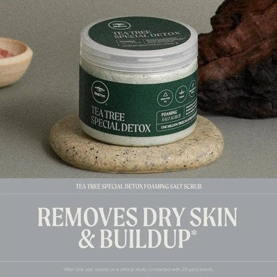 Tea Tree Special Detox Foaming Salt Hair Scrub 6.5oz - New - Image 3