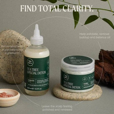 Tea Tree Special Detox Foaming Salt Hair Scrub 6.5oz - New - Image 7