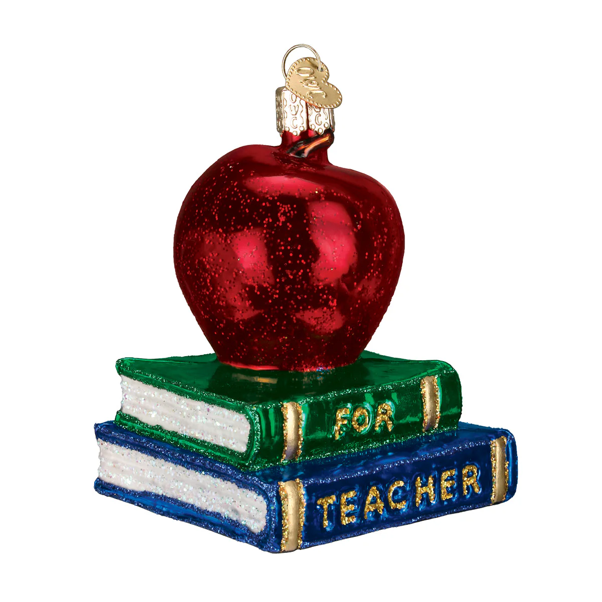 Teacher's Apple Ornament - Image 3