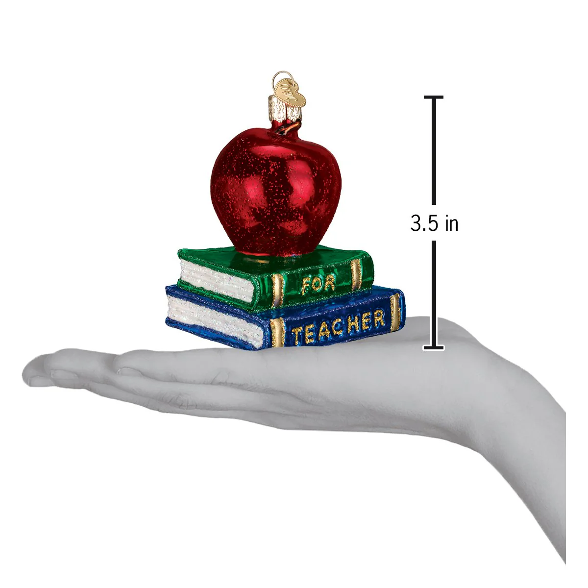 Teacher's Apple Ornament - Image 4