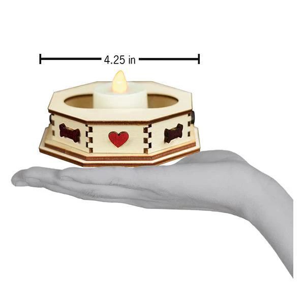 Tealight Display-Bone(Sm) - Image 2
