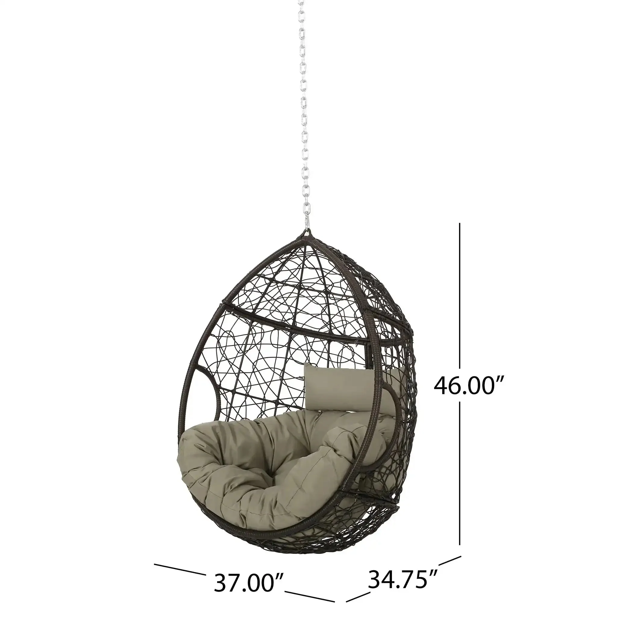 Teardrop - Hanging Chair With 8Ft Chain - Image 3