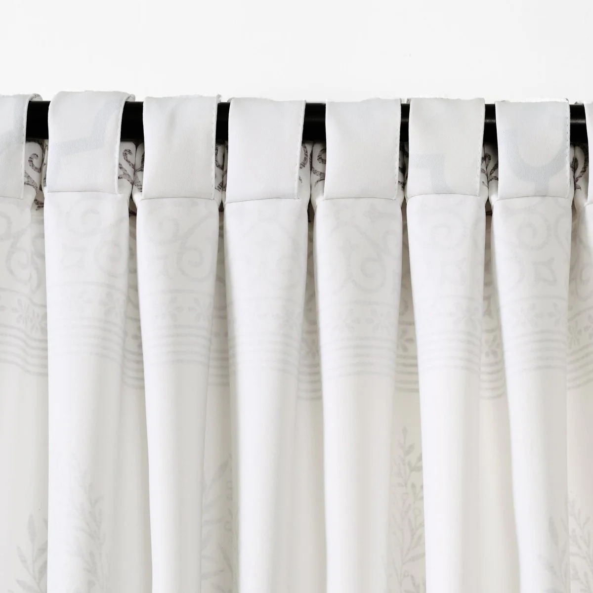 Teardrop Leaf Light Filtering Window Curtain Panel Set - Image 12