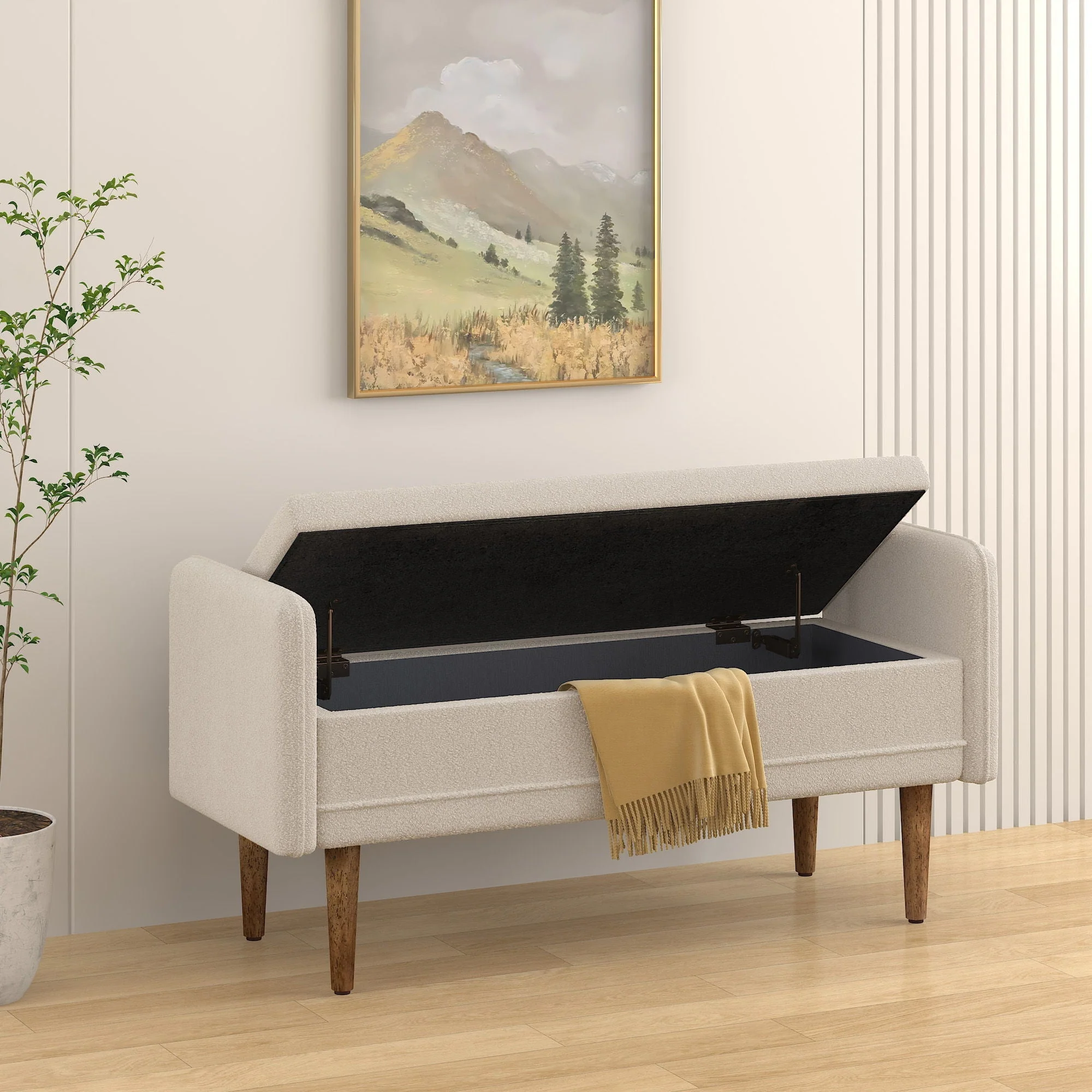 Teddy Storage Stool With Storage Space For Apartments - Image 11