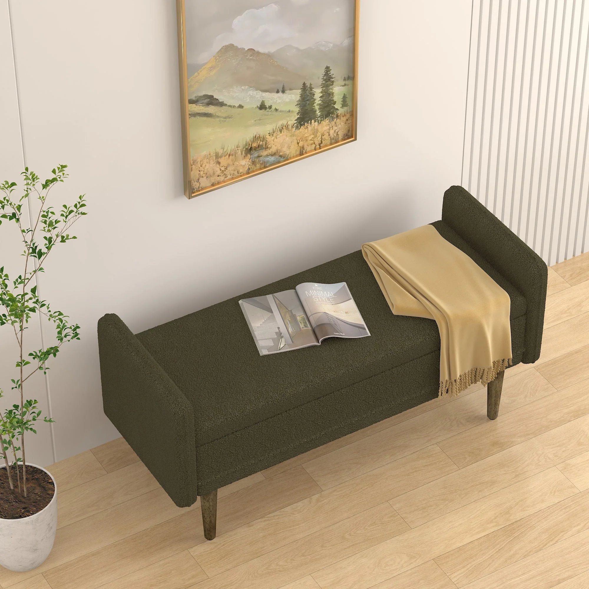 Teddy Storage Stool With Storage Space For Apartments - Image 7