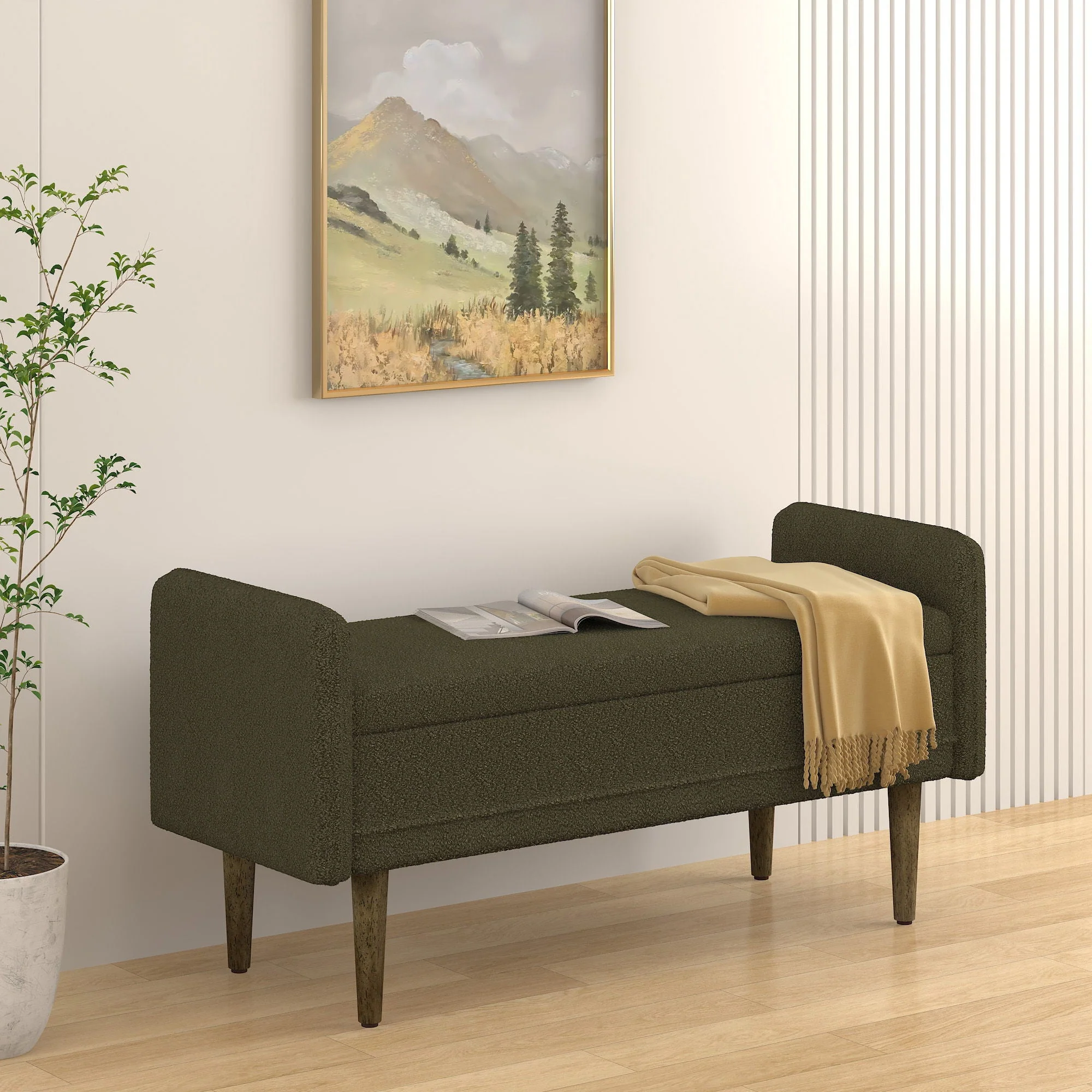 Teddy Storage Stool With Storage Space For Apartments - Image 9