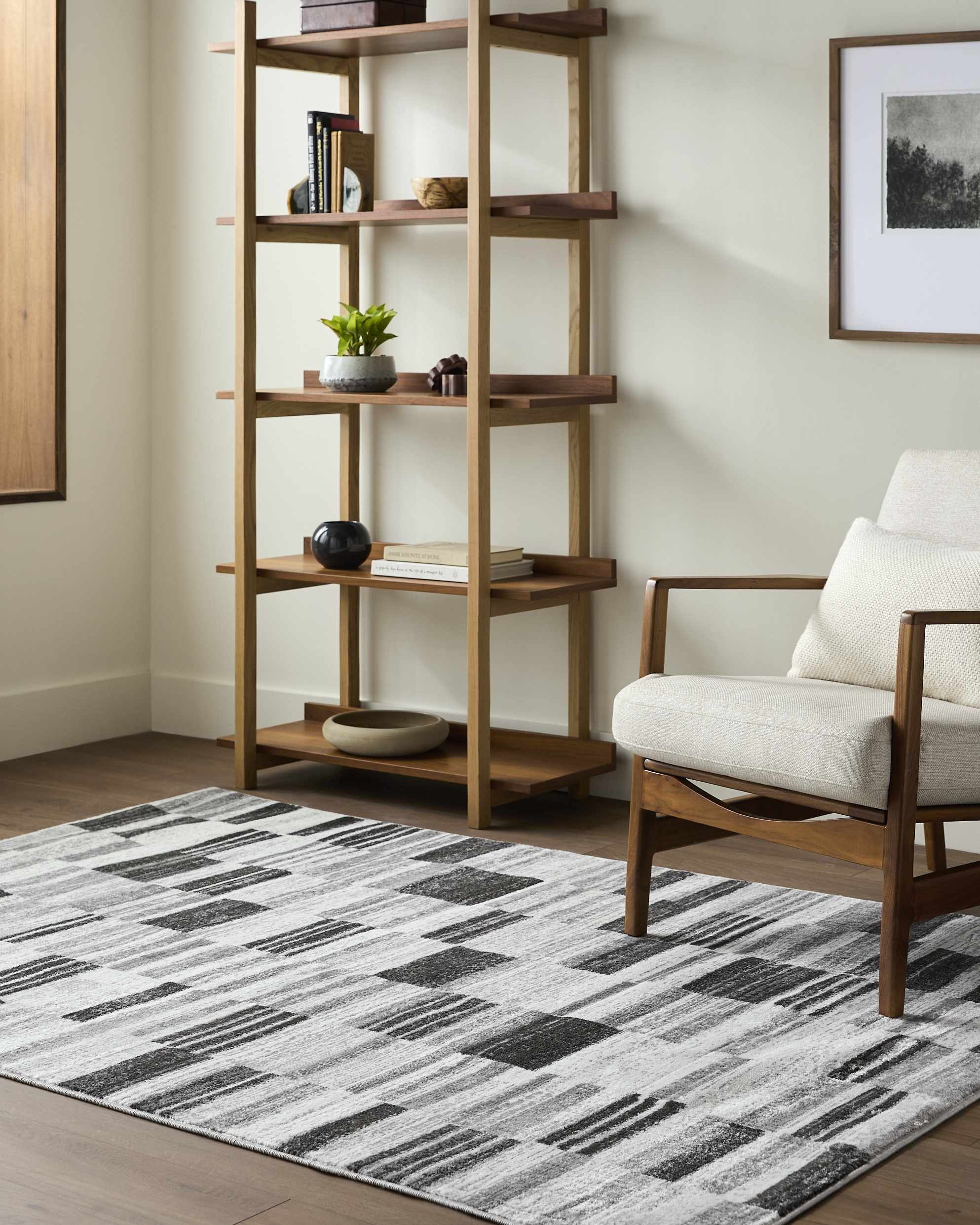 Tehya Gray Area Rug - Image 2