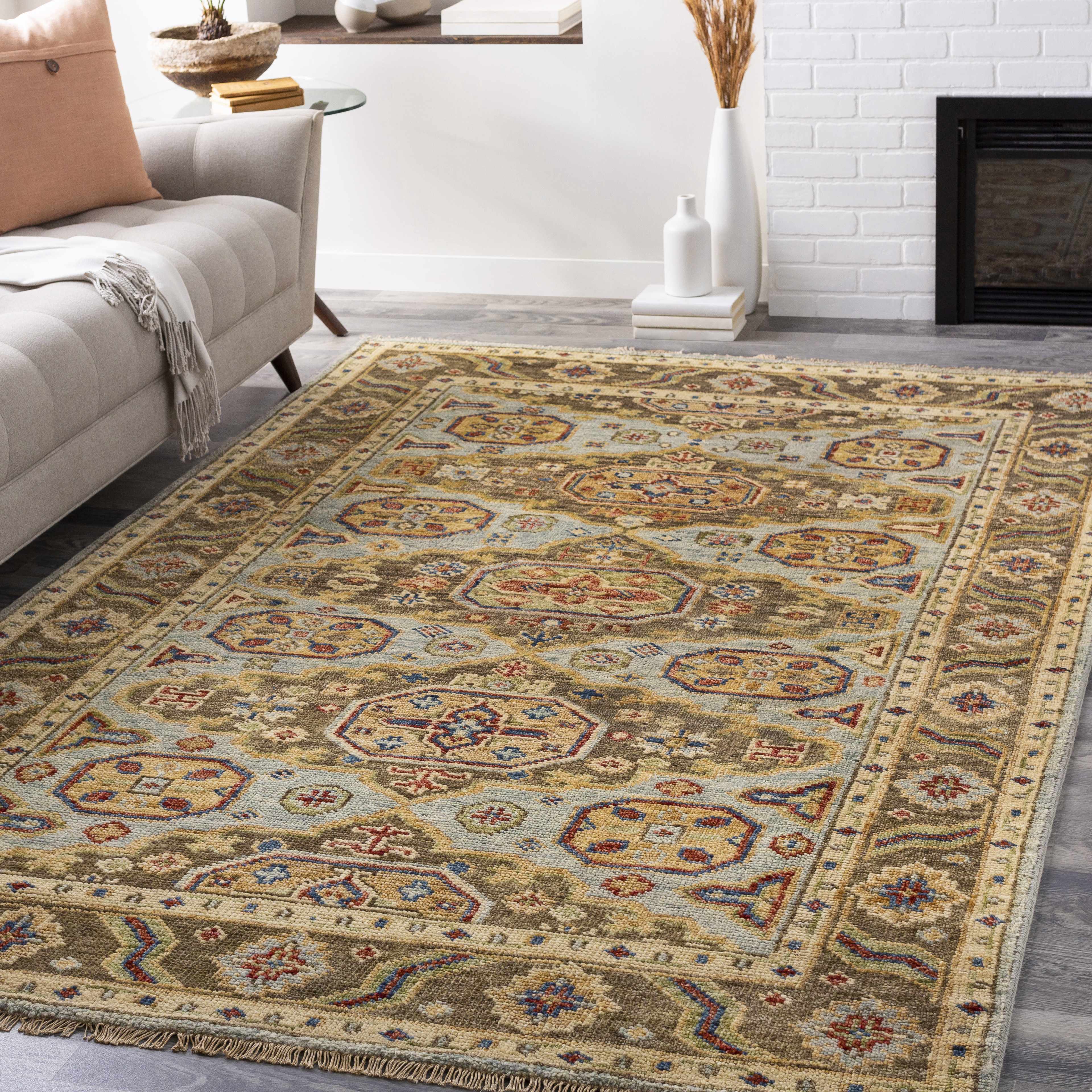 Temvik Handmade Wool Rug - Clearance - Image 2