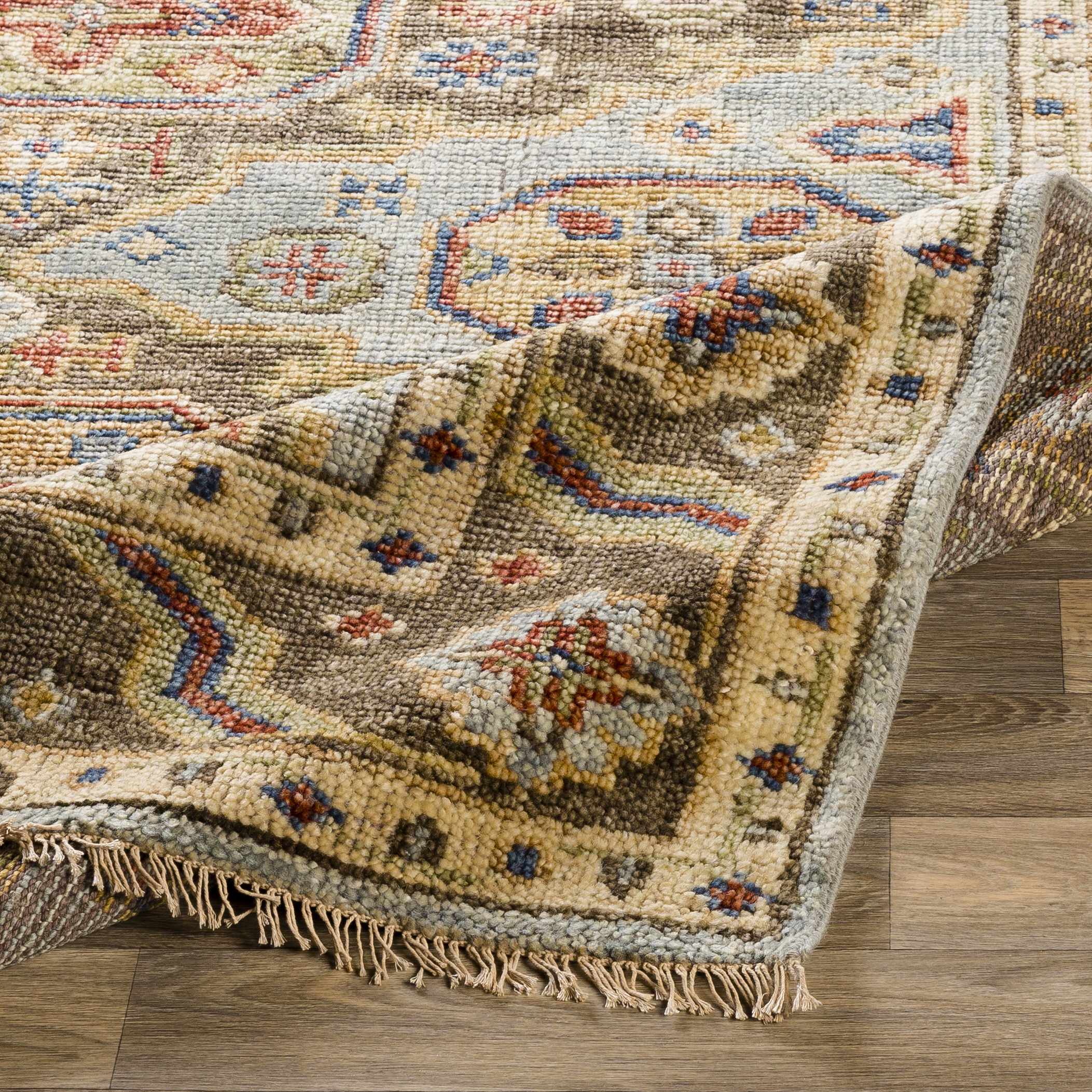 Temvik Handmade Wool Rug - Clearance - Image 3