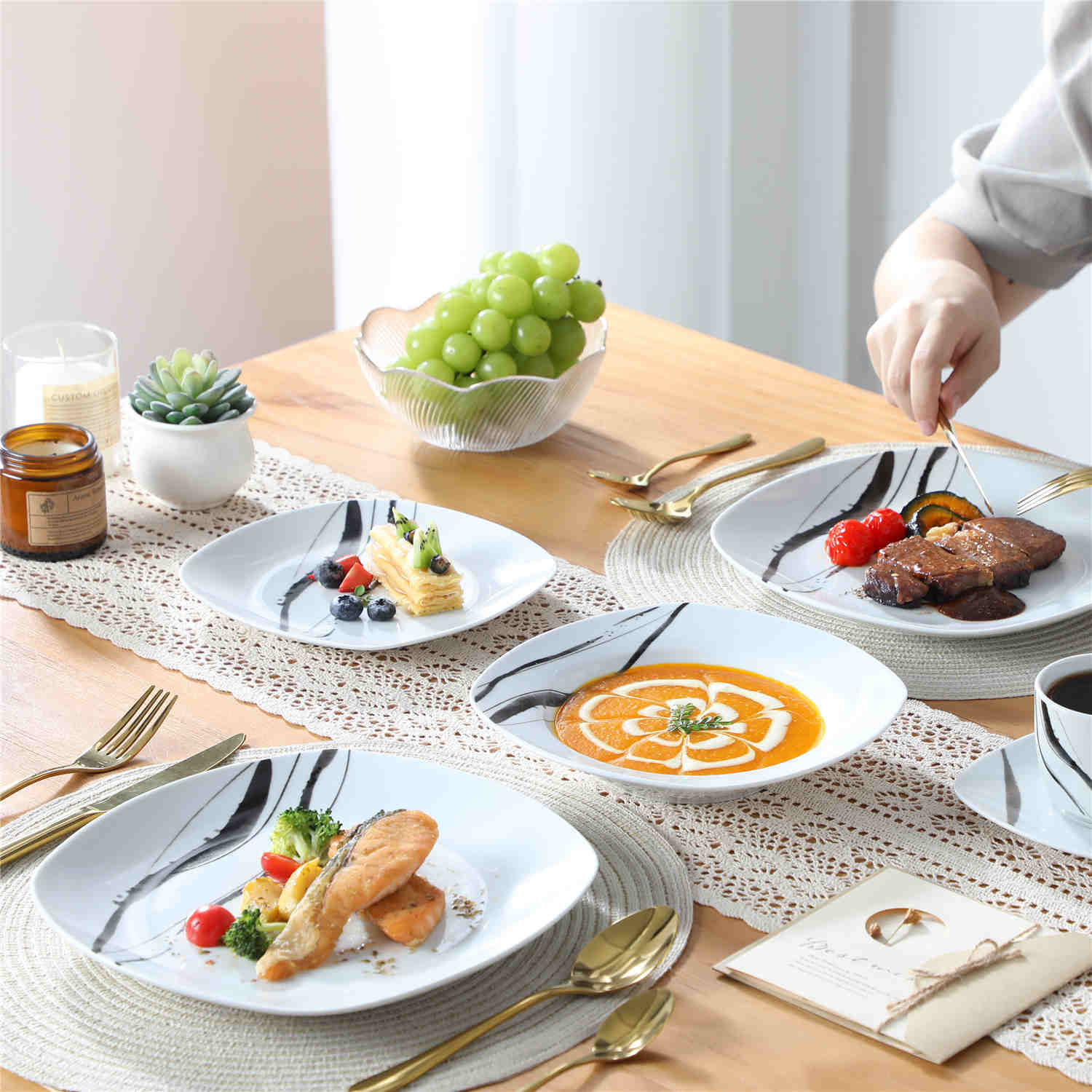 Teresa 30 Piece Dinnerware Set - Image 2