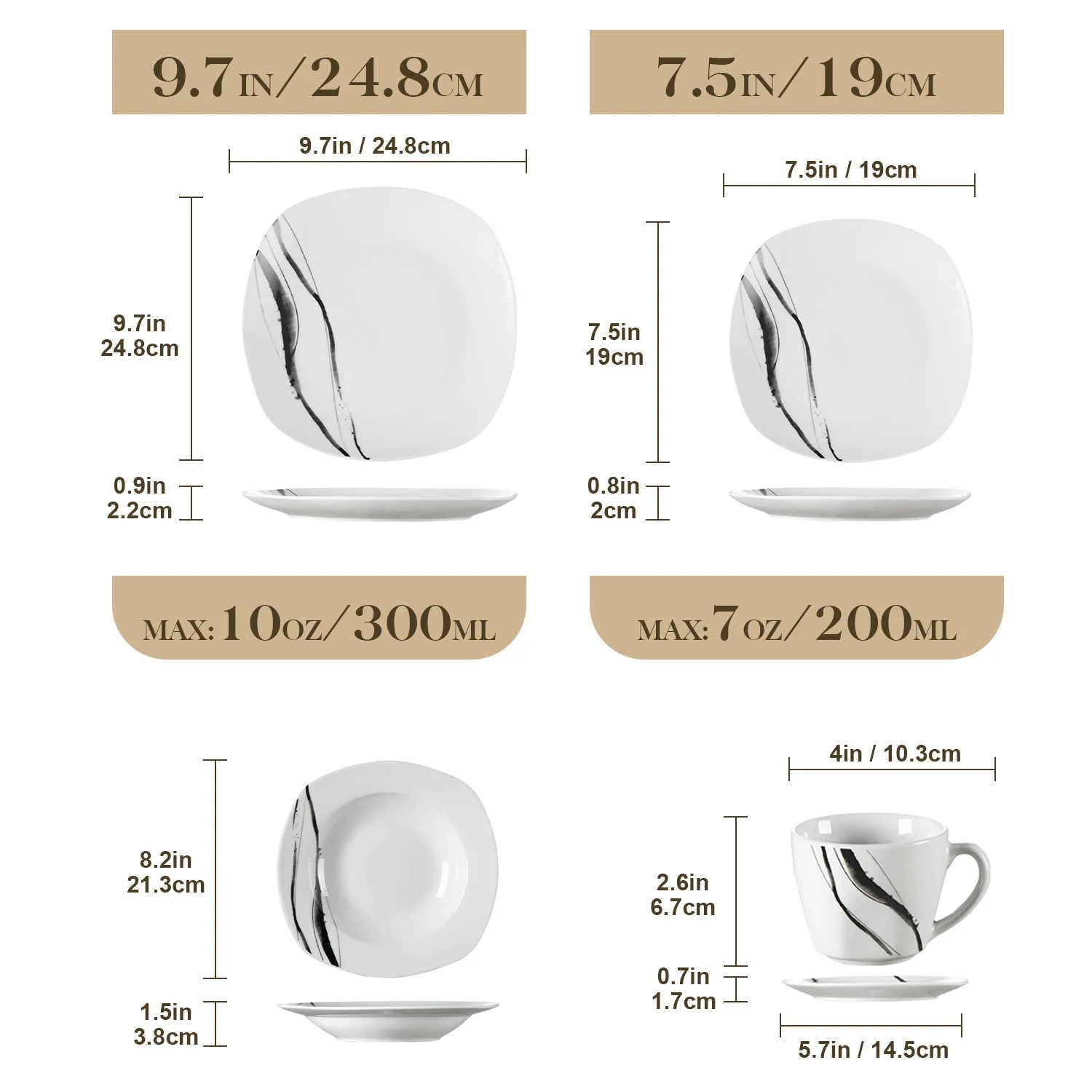 Teresa 30 Piece Dinnerware Set - Image 7