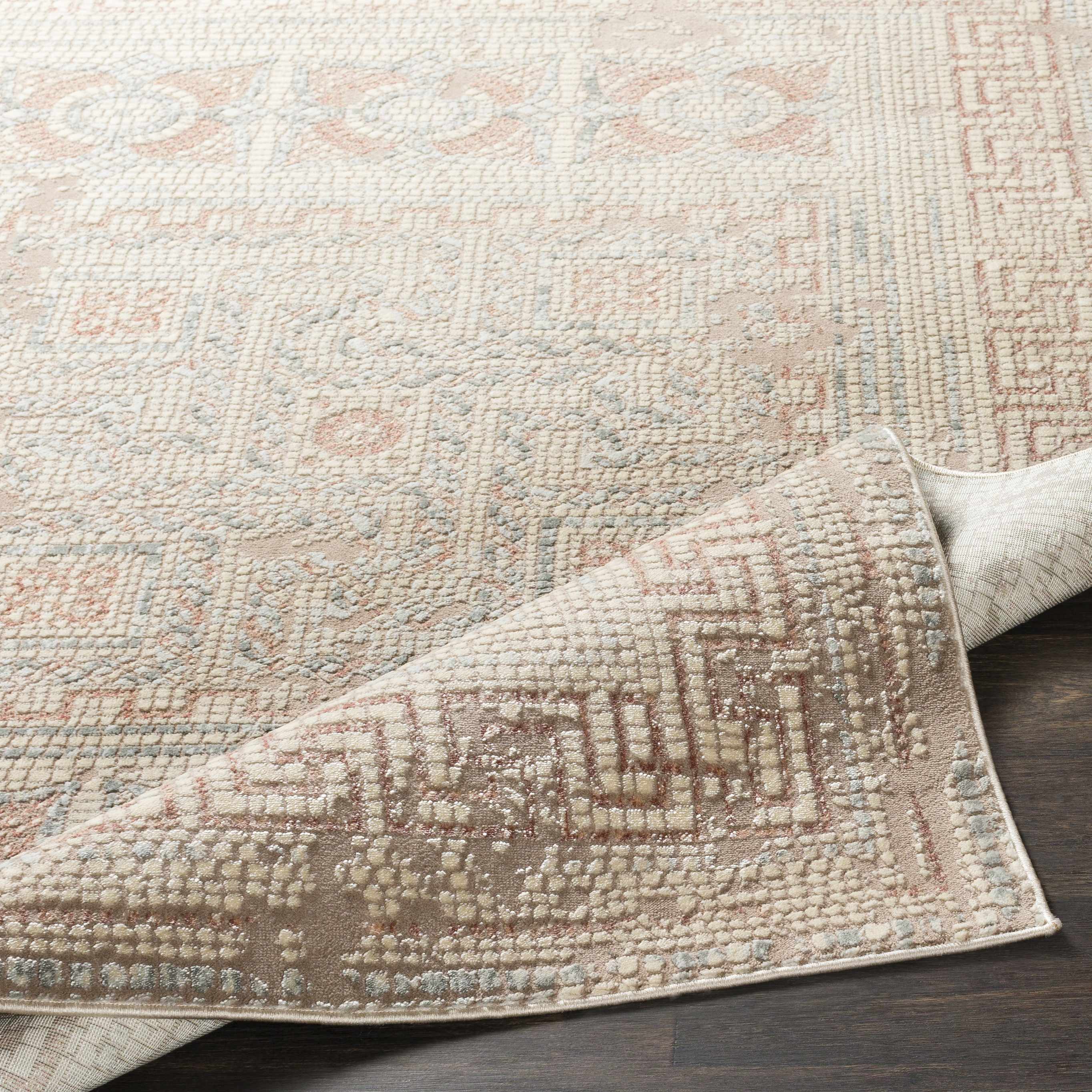 Terlingua Blush Greek Mosaic Carpet - Clearance - Image 5