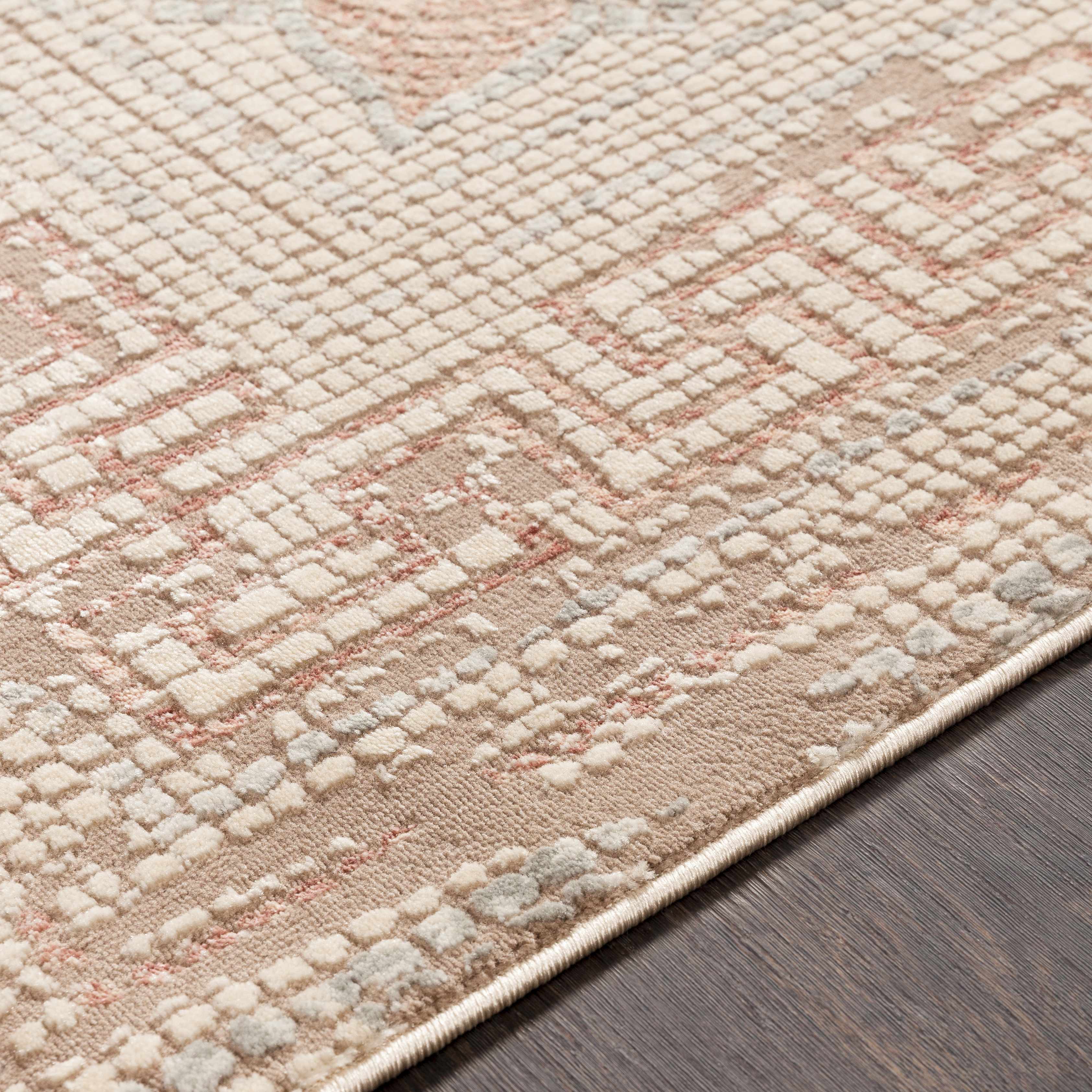 Terlingua Blush Greek Mosaic Carpet - Clearance - Image 9