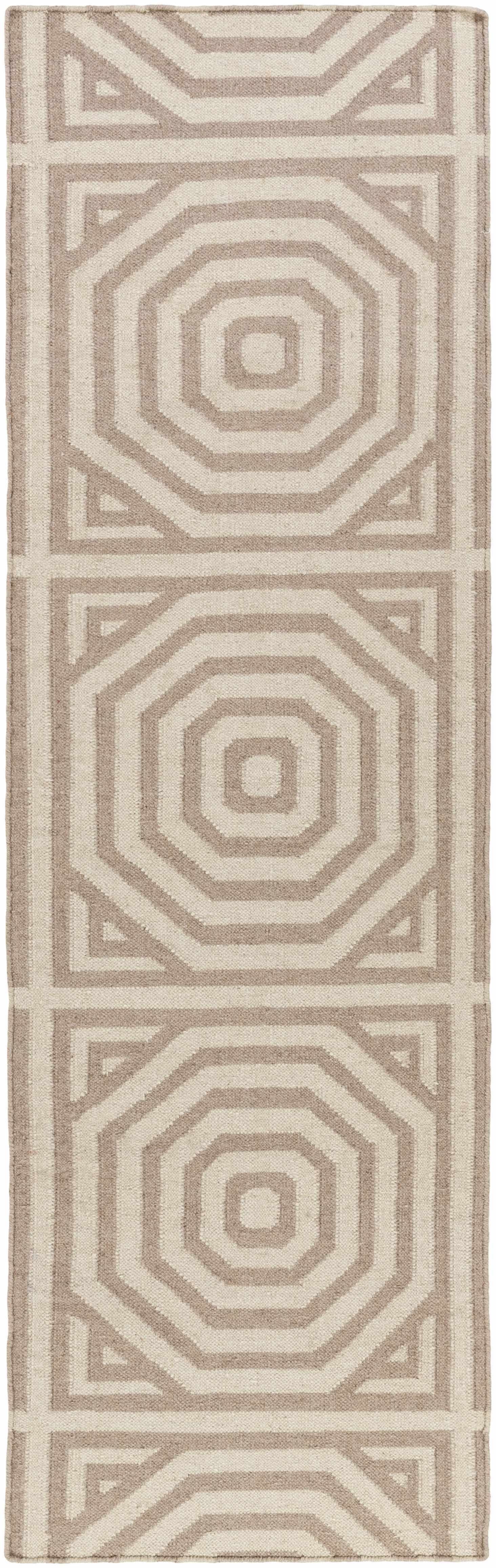 Terlton Ivory Greek Geometric Rug - Clearance - Image 5