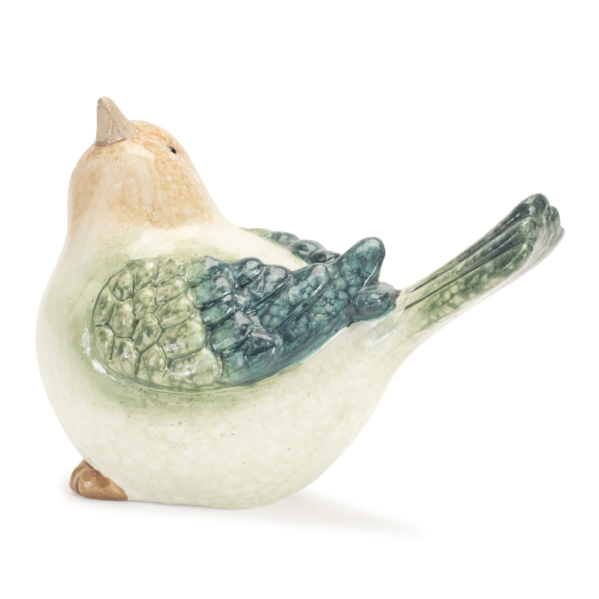 Terra cotta bird figurine (set of 4) - Image 3