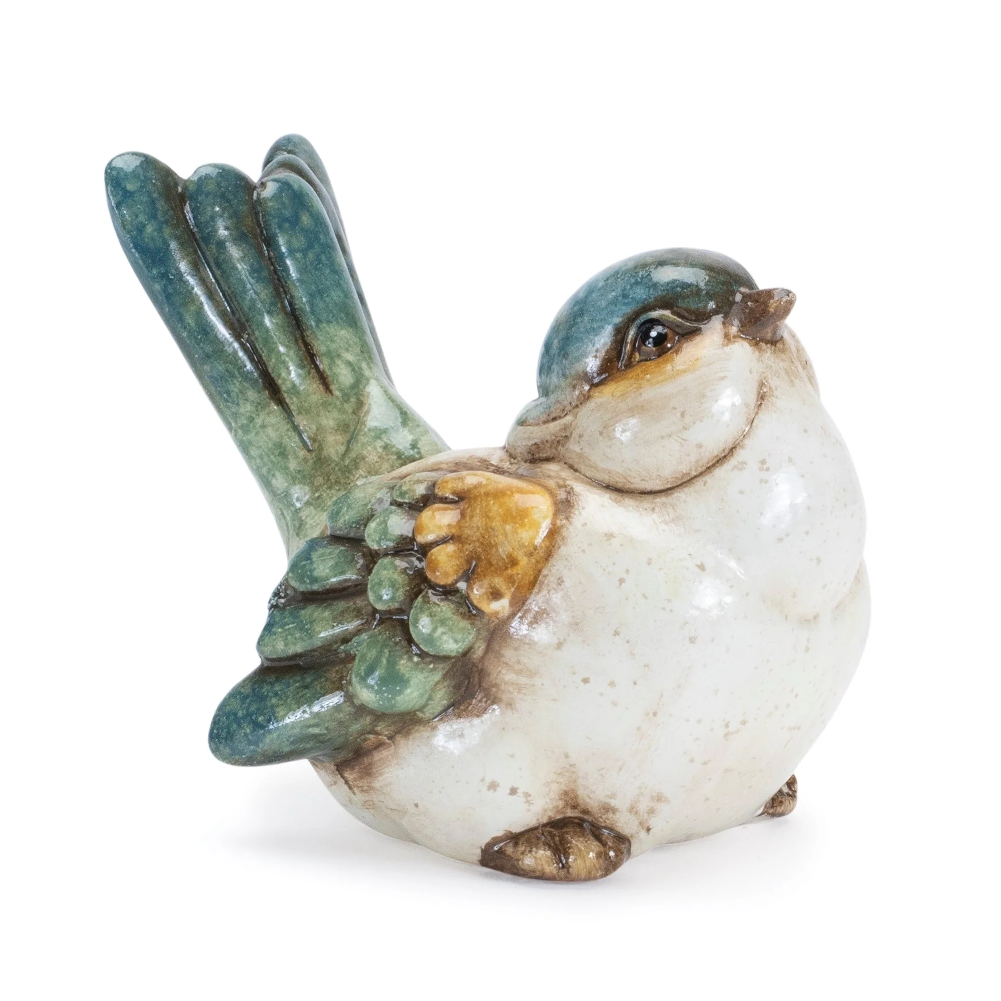 Terra Cotta Bird Figurine (Set of 6) - Image 2