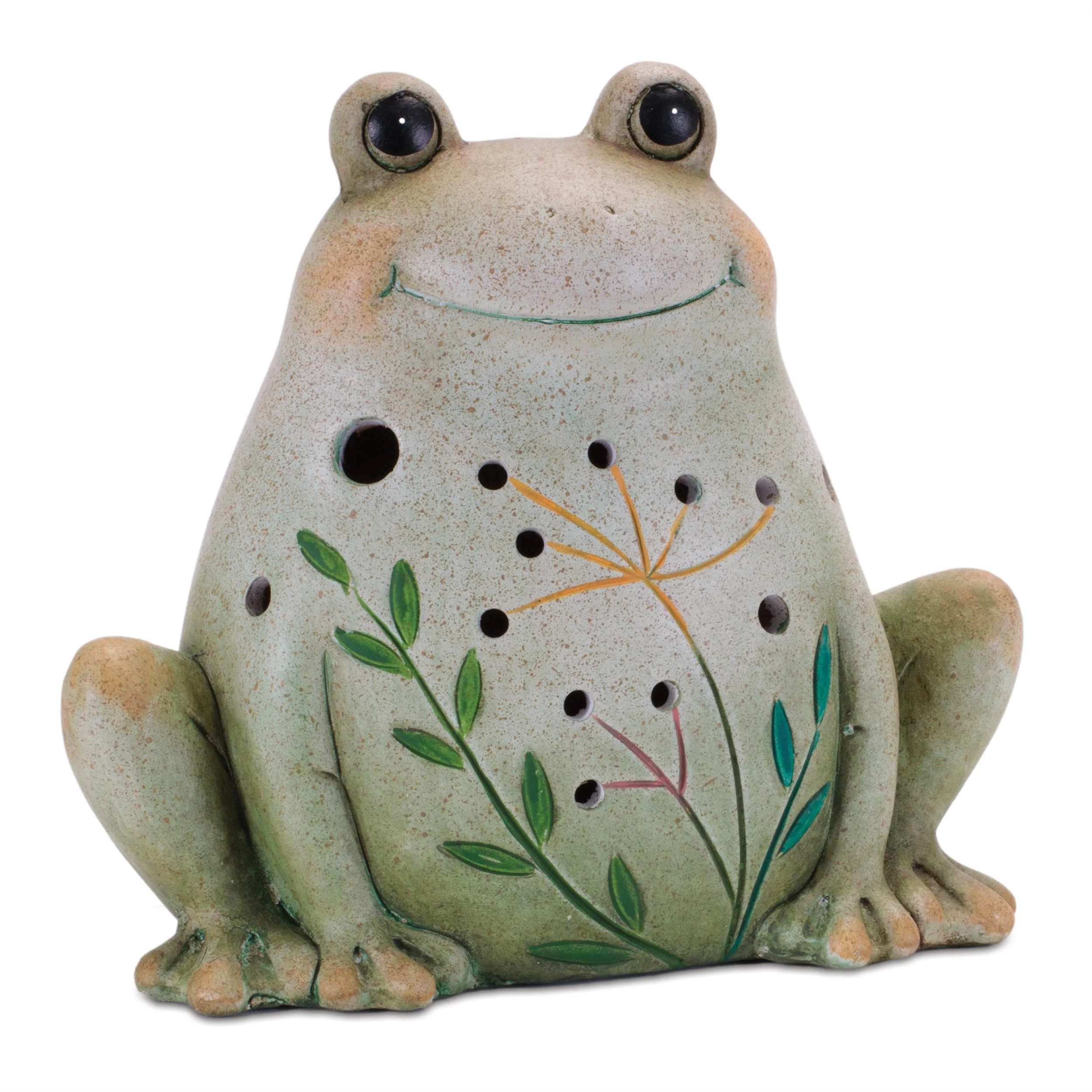 Terra Cotta Frog and Snail Décor (Set of 3) - Image 2
