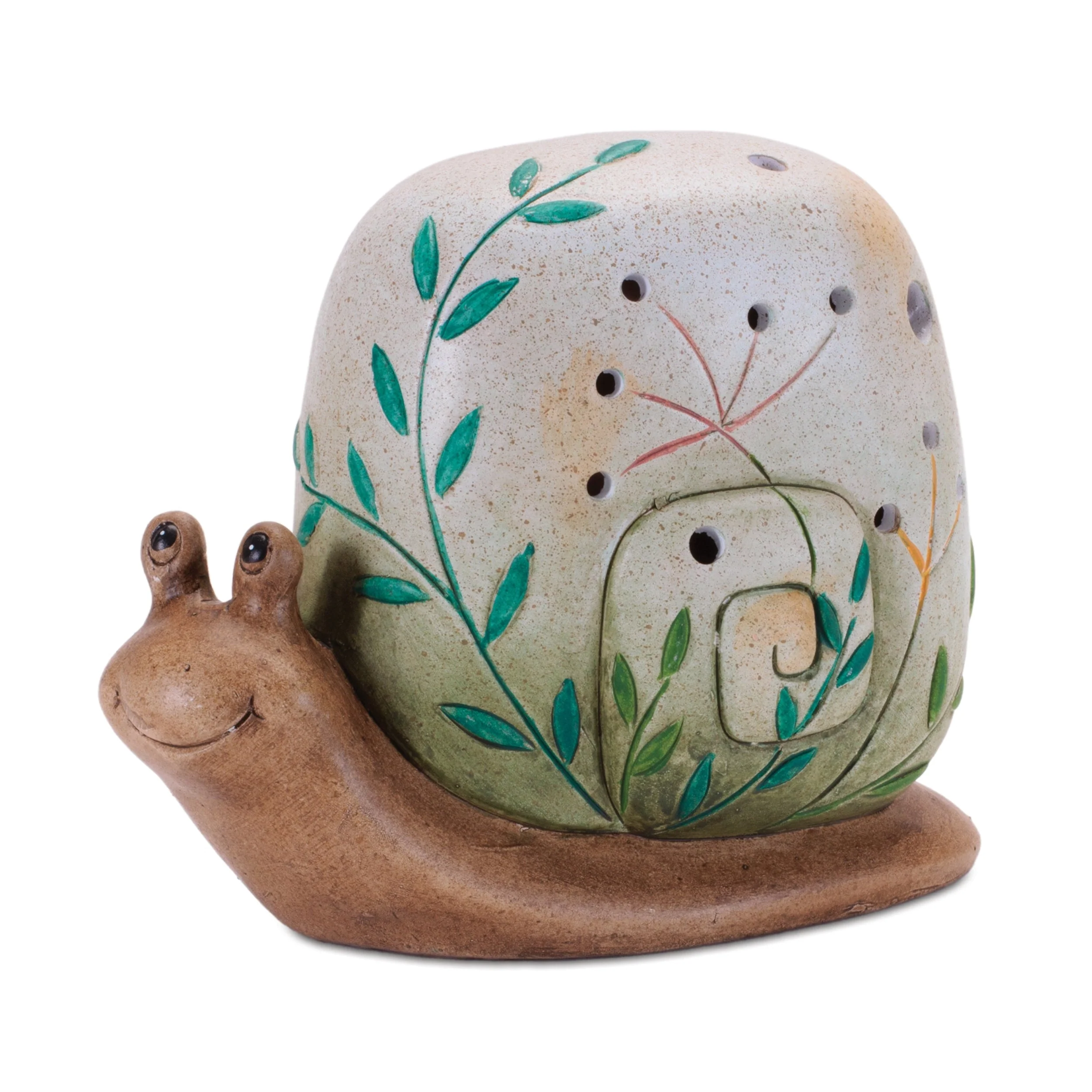Terra Cotta Frog and Snail Décor (Set of 3) - Image 3